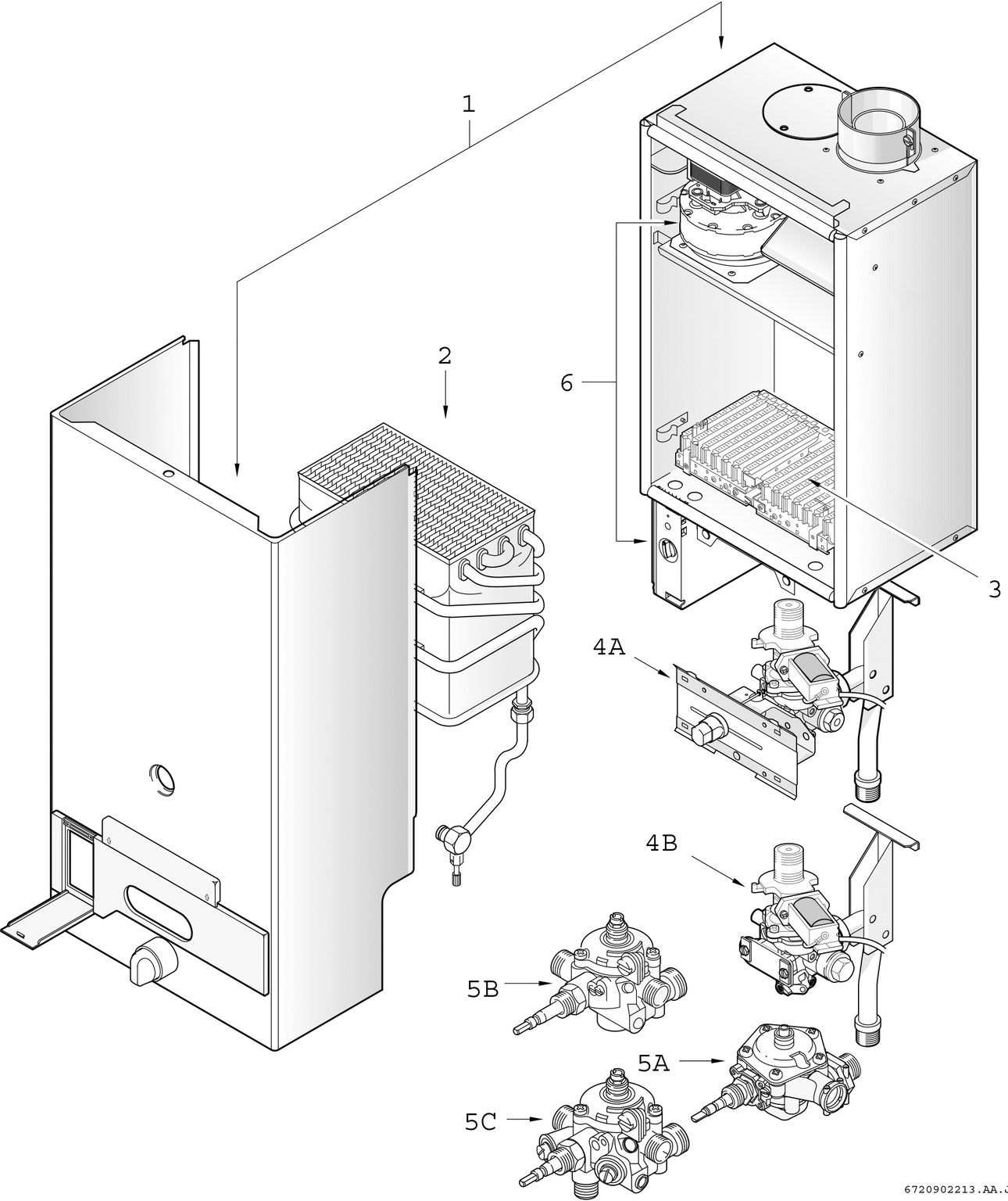 Product Explosion Image for Jetatherm