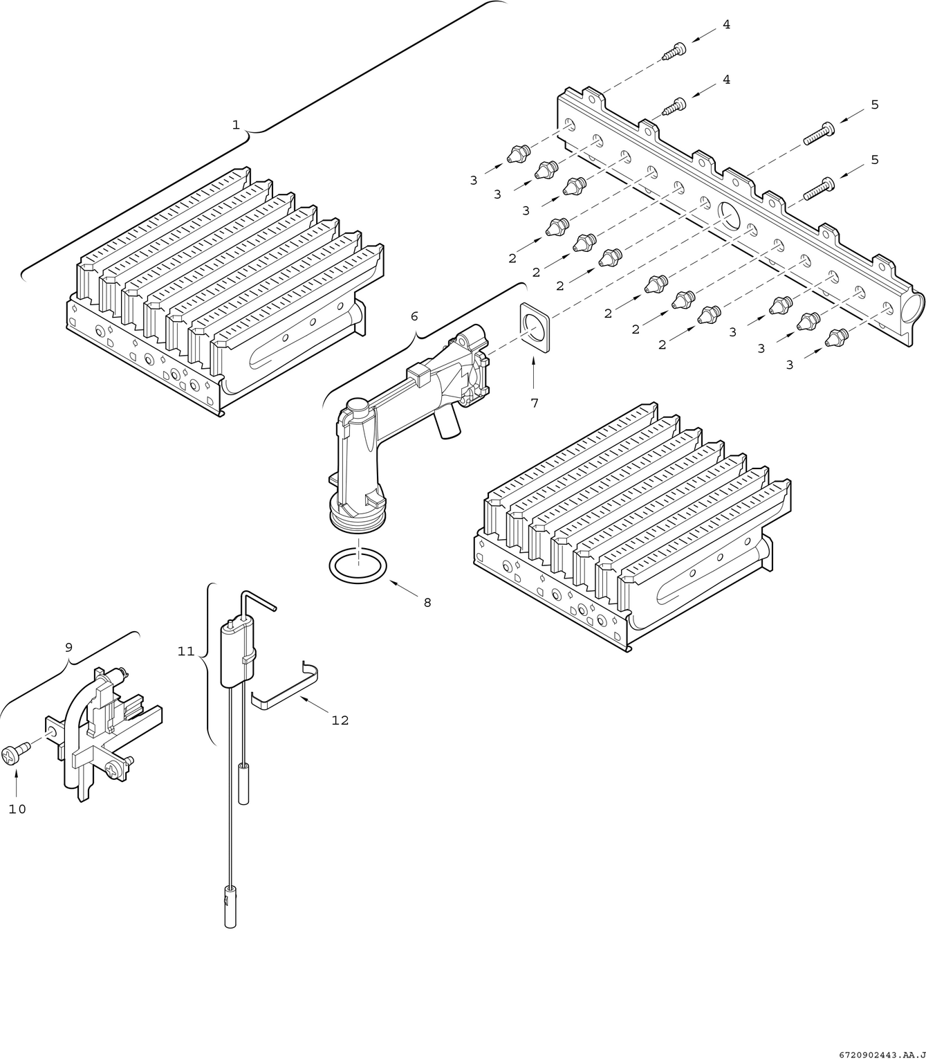 Spare Part Image for Brenner