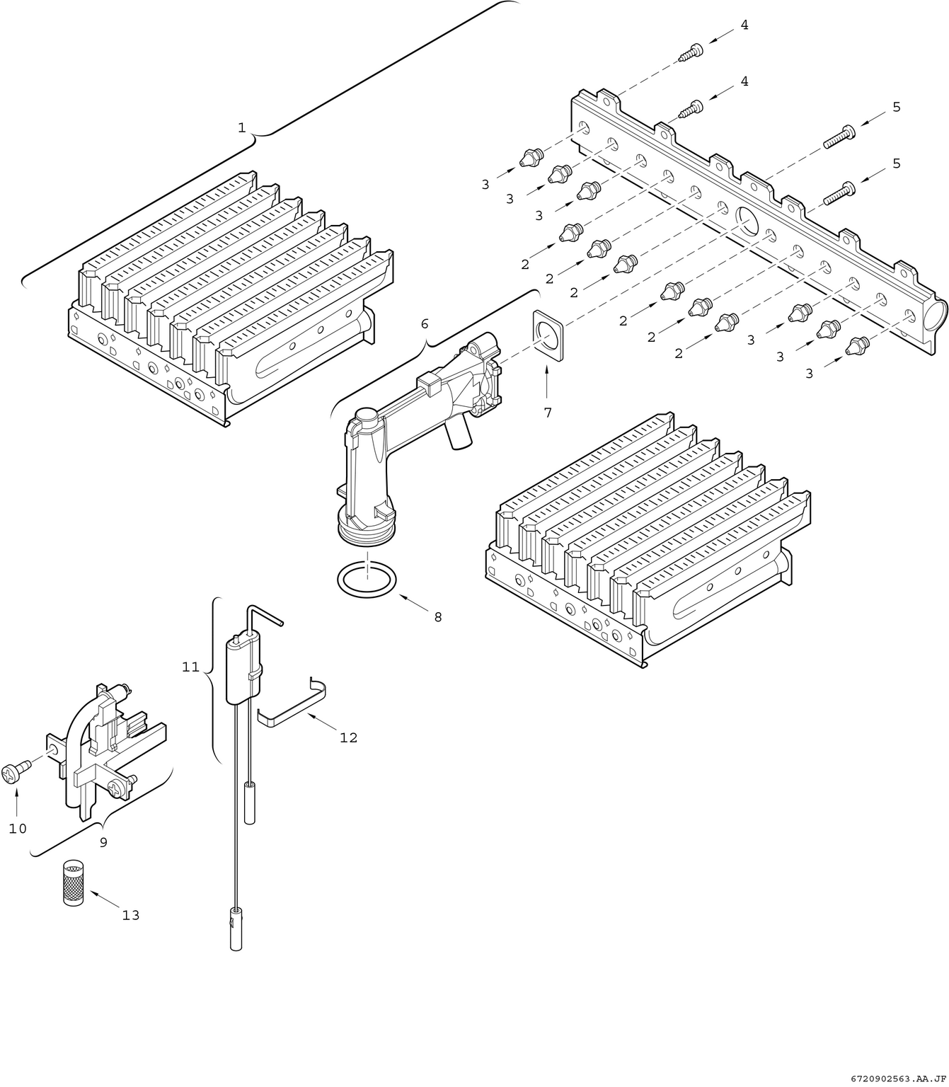 Spare Part Image for Brenner