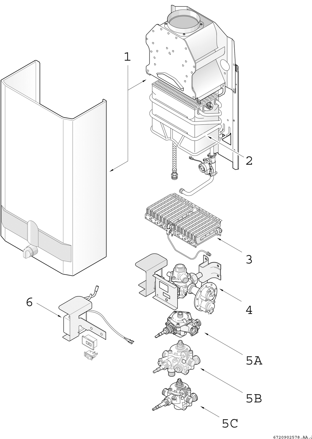 Product Explosion Image for Hydropower