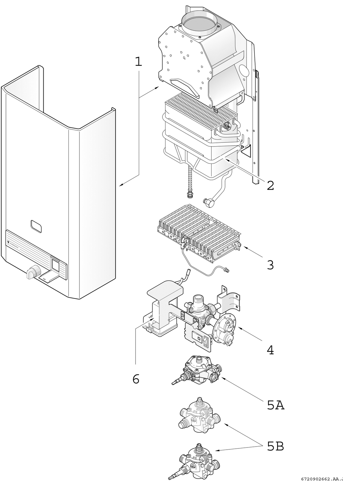 Product Explosion Image for Jetatherm