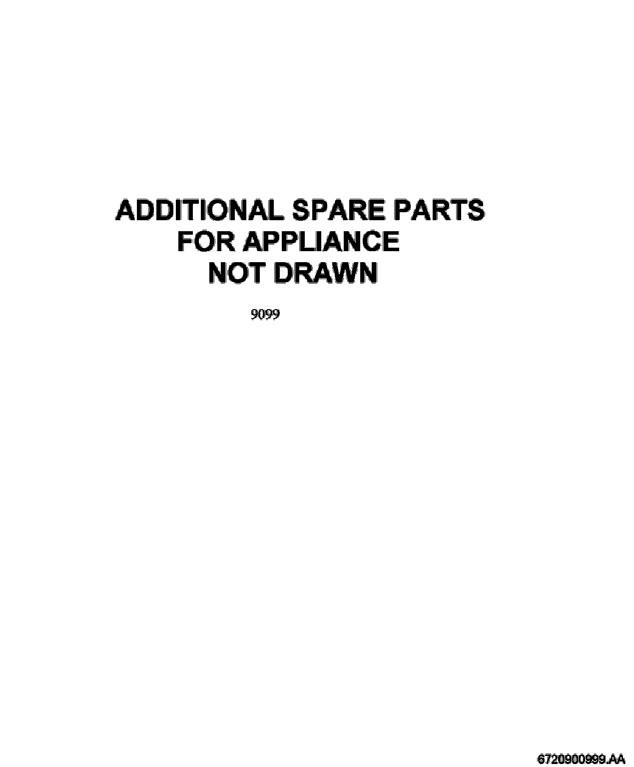 Spare Part Image for Pièce de rechange Complémentaire