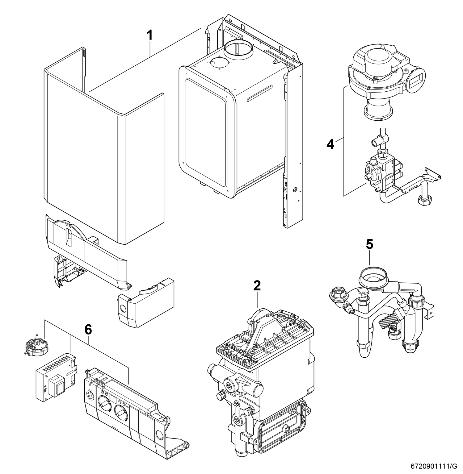 Product Explosion Image for Cerapur