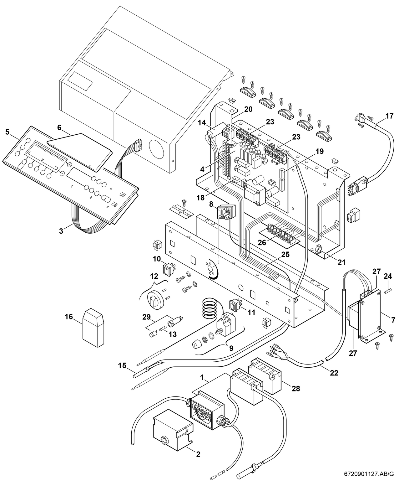 Spare Part Image for Schaltkasten