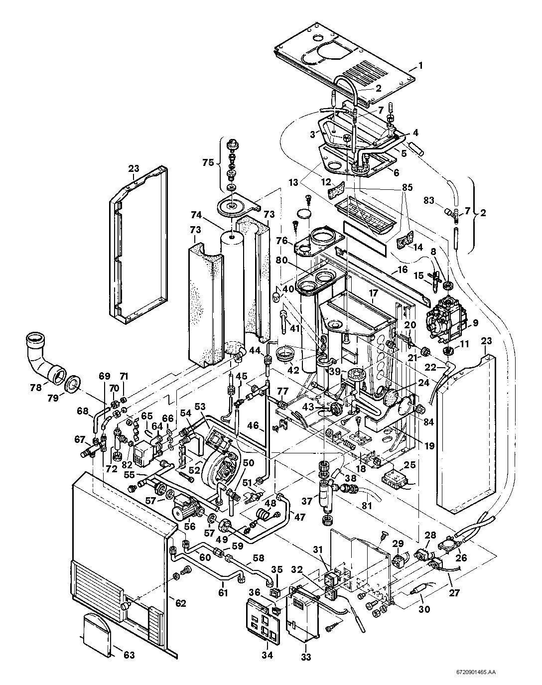 Spare Part Image for ZWB18/24A