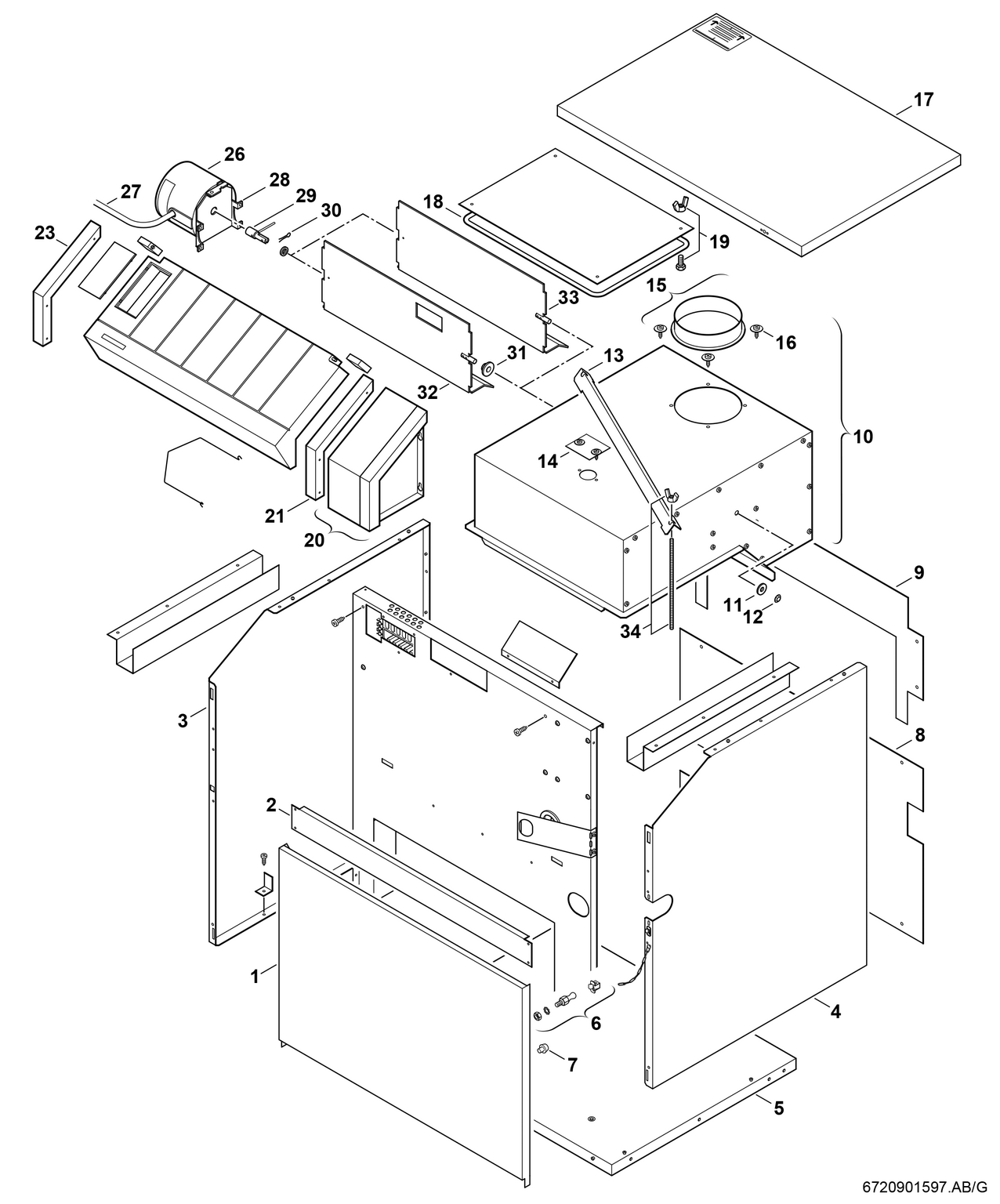 Spare Part Image for Blechteile