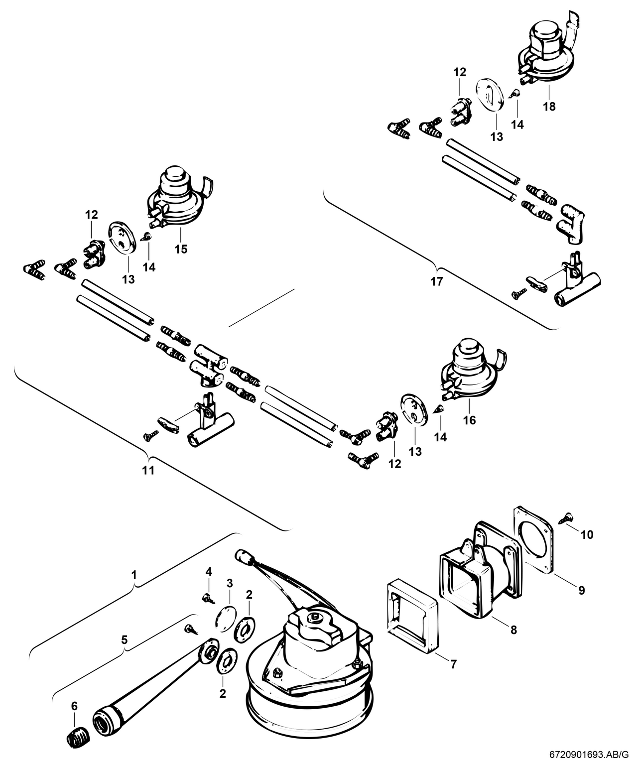 Spare Part Image for Gebläse