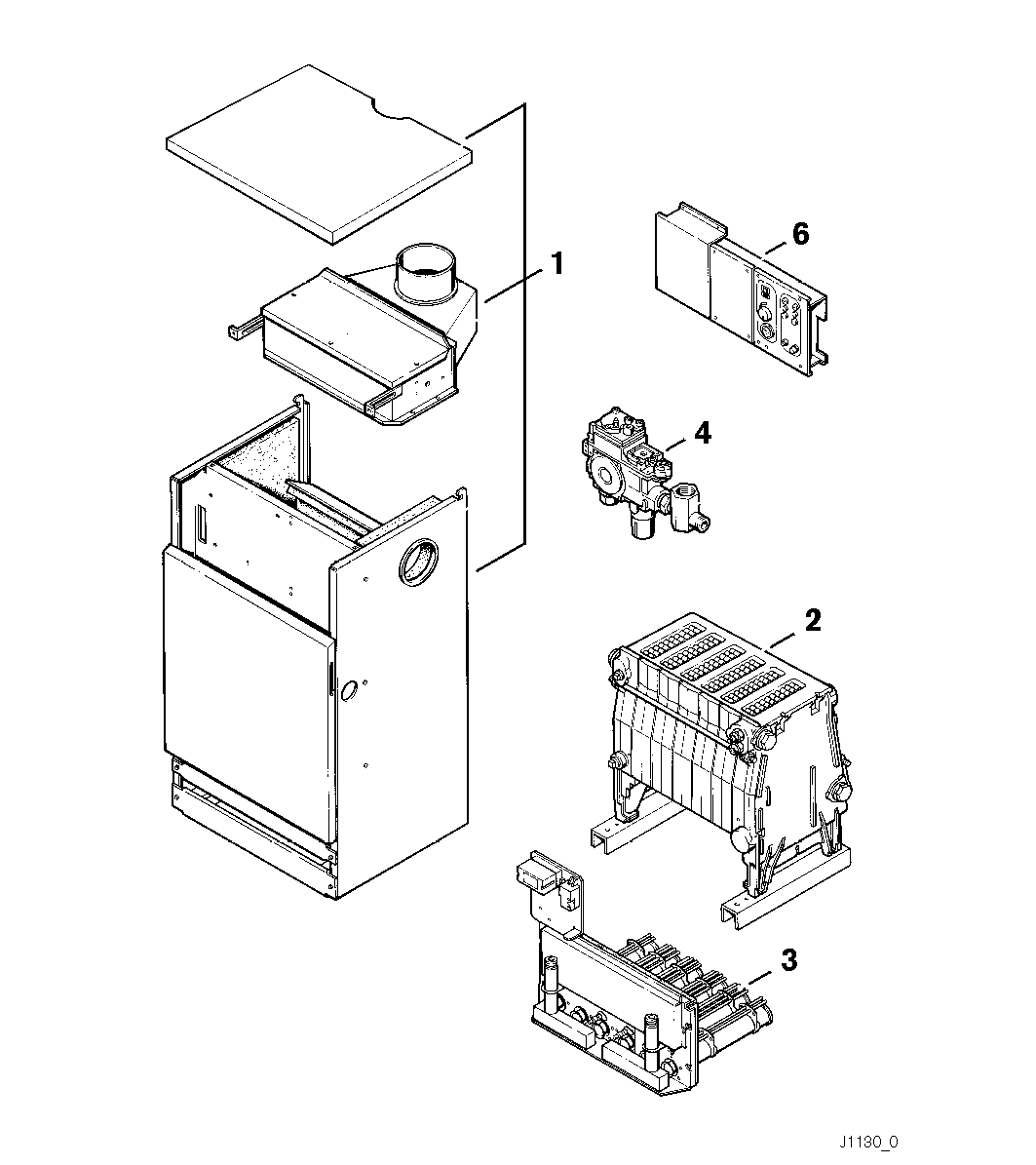 Product Explosion Image for K64-6E21