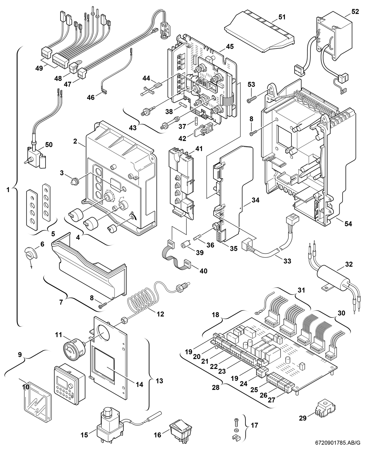 Spare Part Image for Schaltkasten