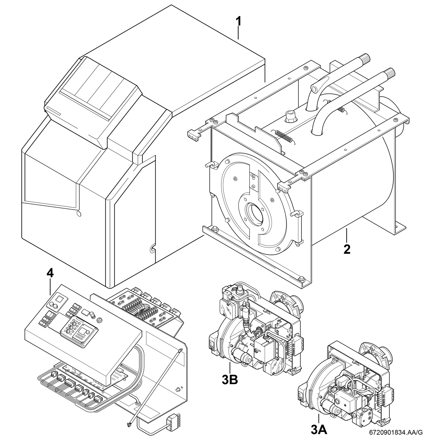 Product Explosion Image for KU30-1G23