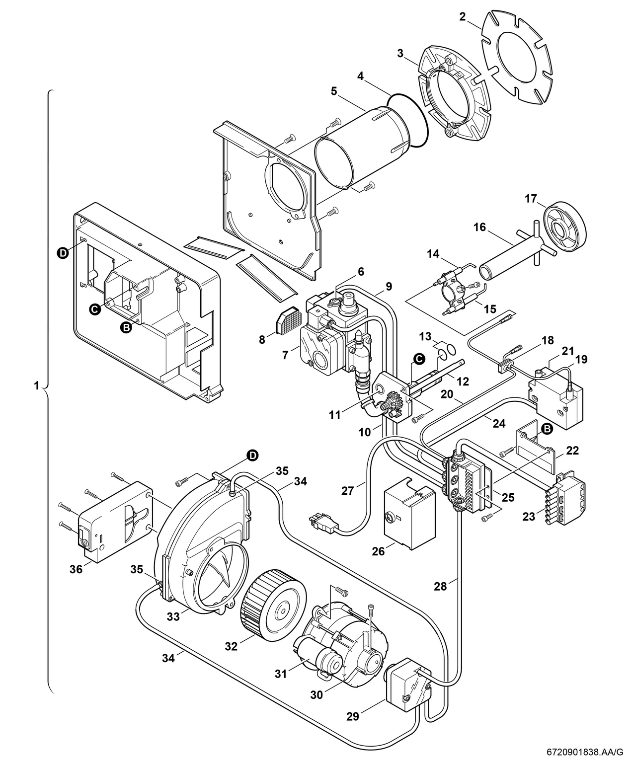 Spare Part Image for Brenner