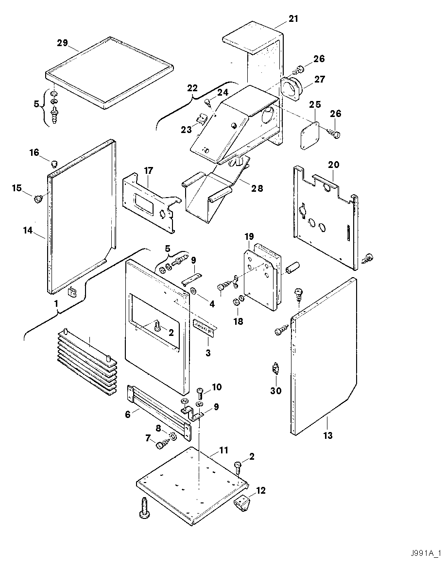 Spare Part Image for Blechteile
