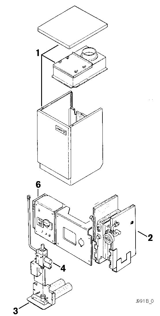 Product Explosion Image for K15-6E23