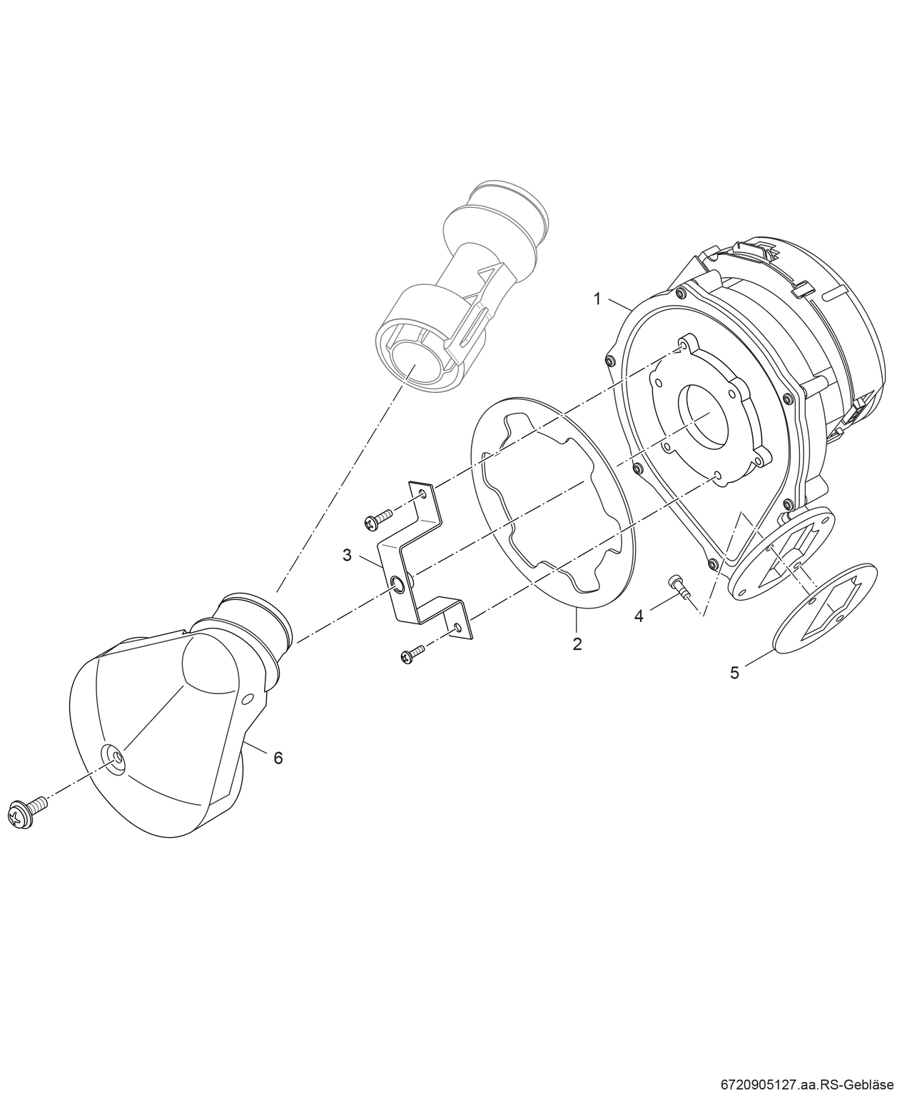 Spare Part Image for Gebläse