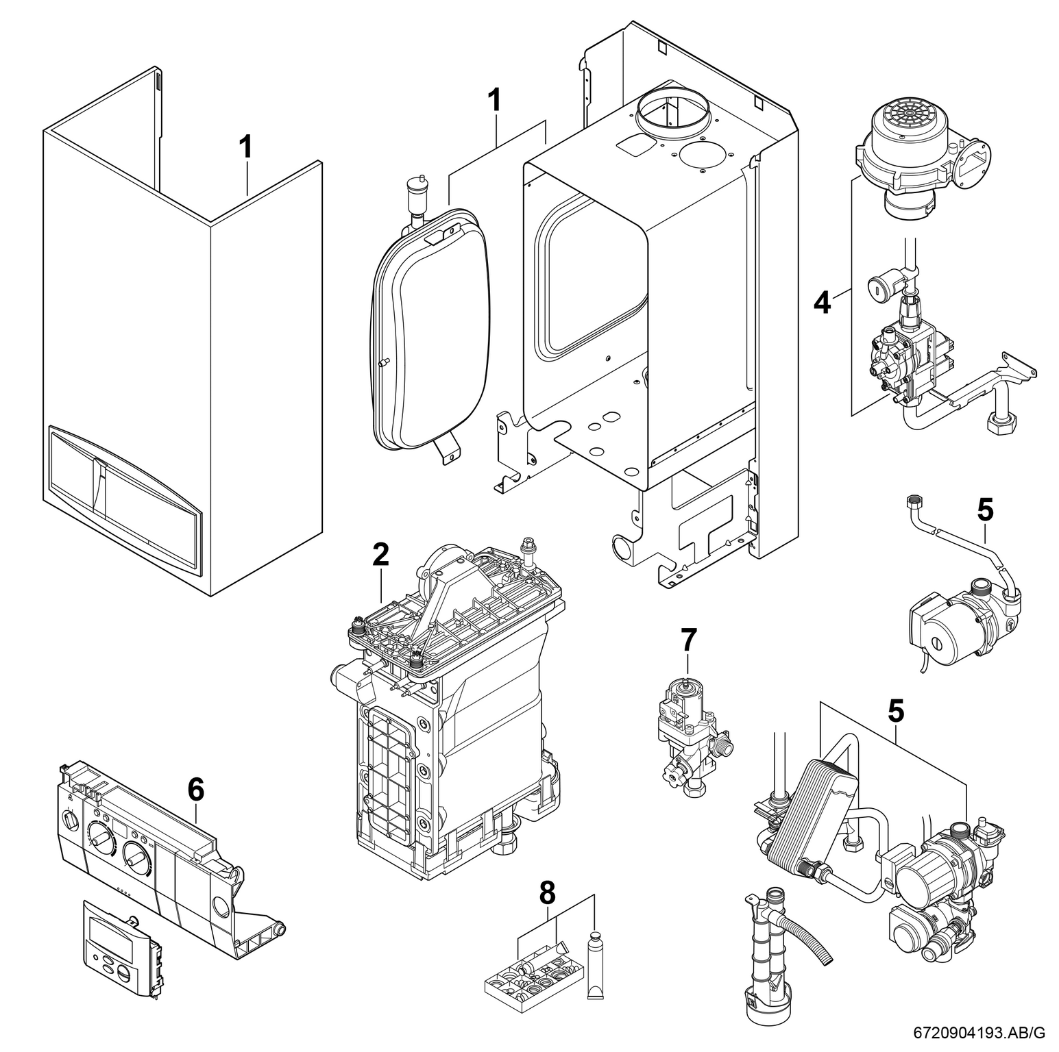 Product Explosion Image for Cerasmart