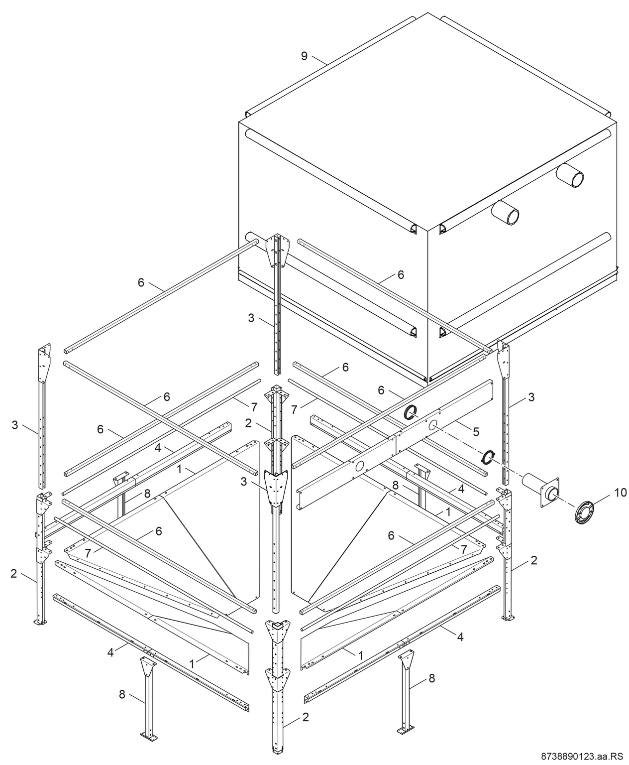 Spare Part Image for Pelletslager 25