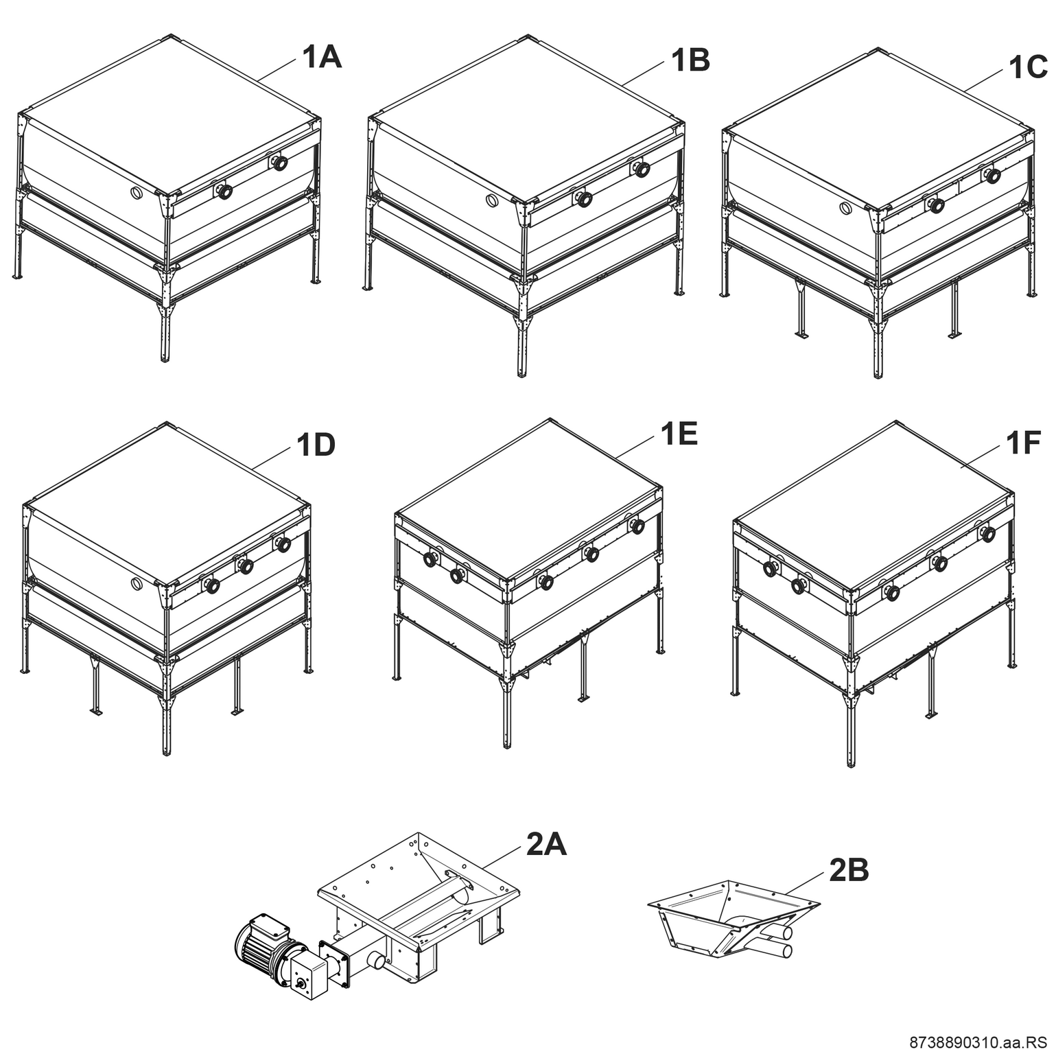 Product Explosion Image for GS-A 25