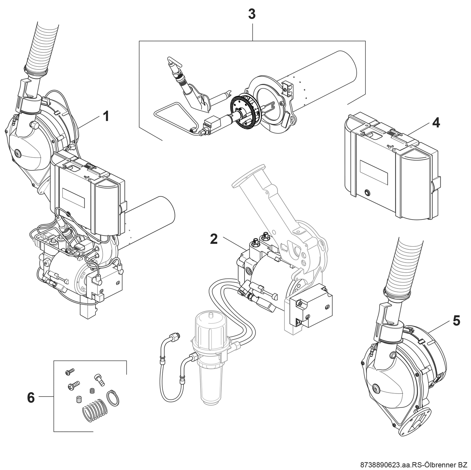 Product Explosion Image for BZ 1.0-18 V2