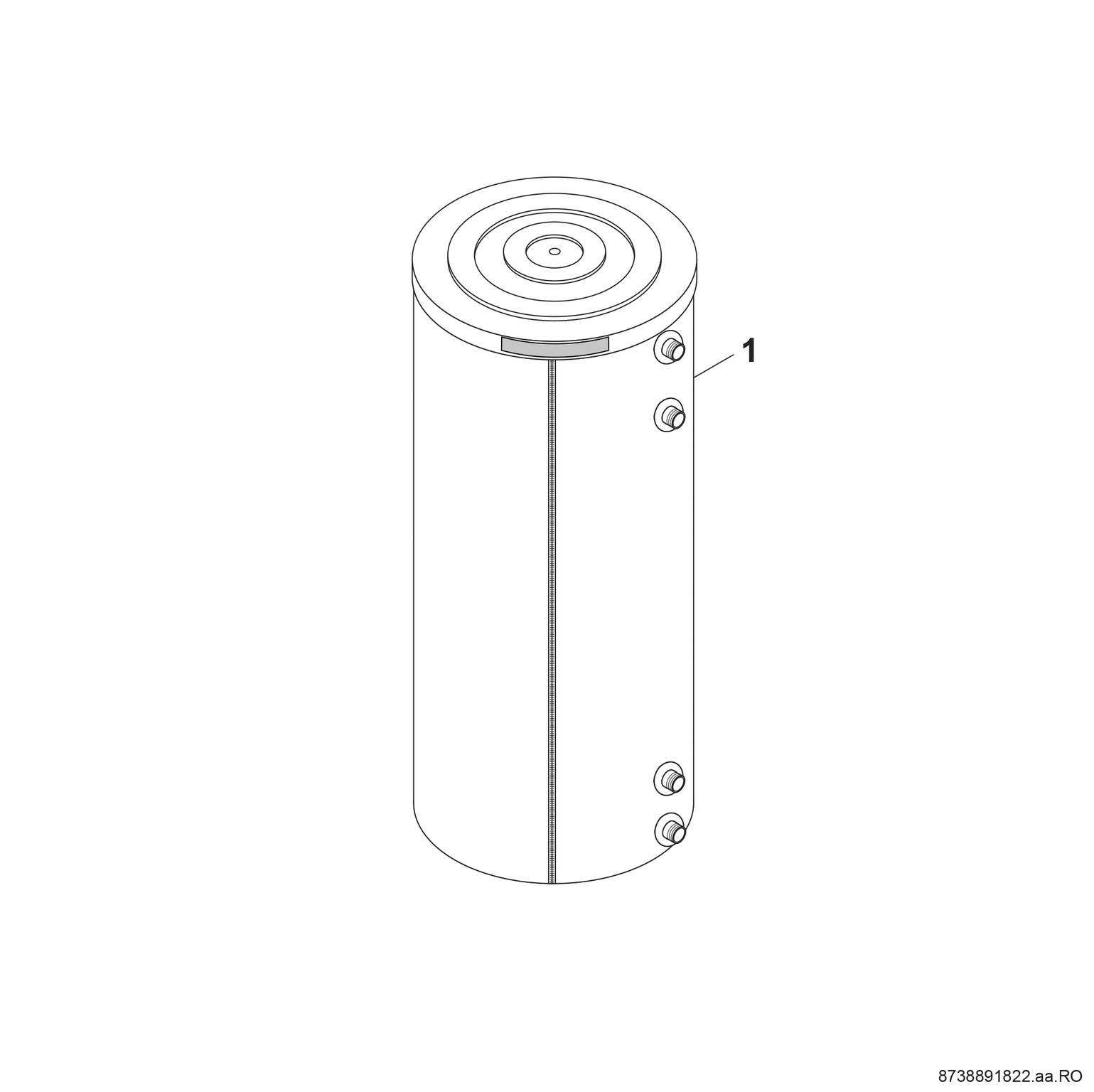 Product Explosion Image for BST 500 "SA1"