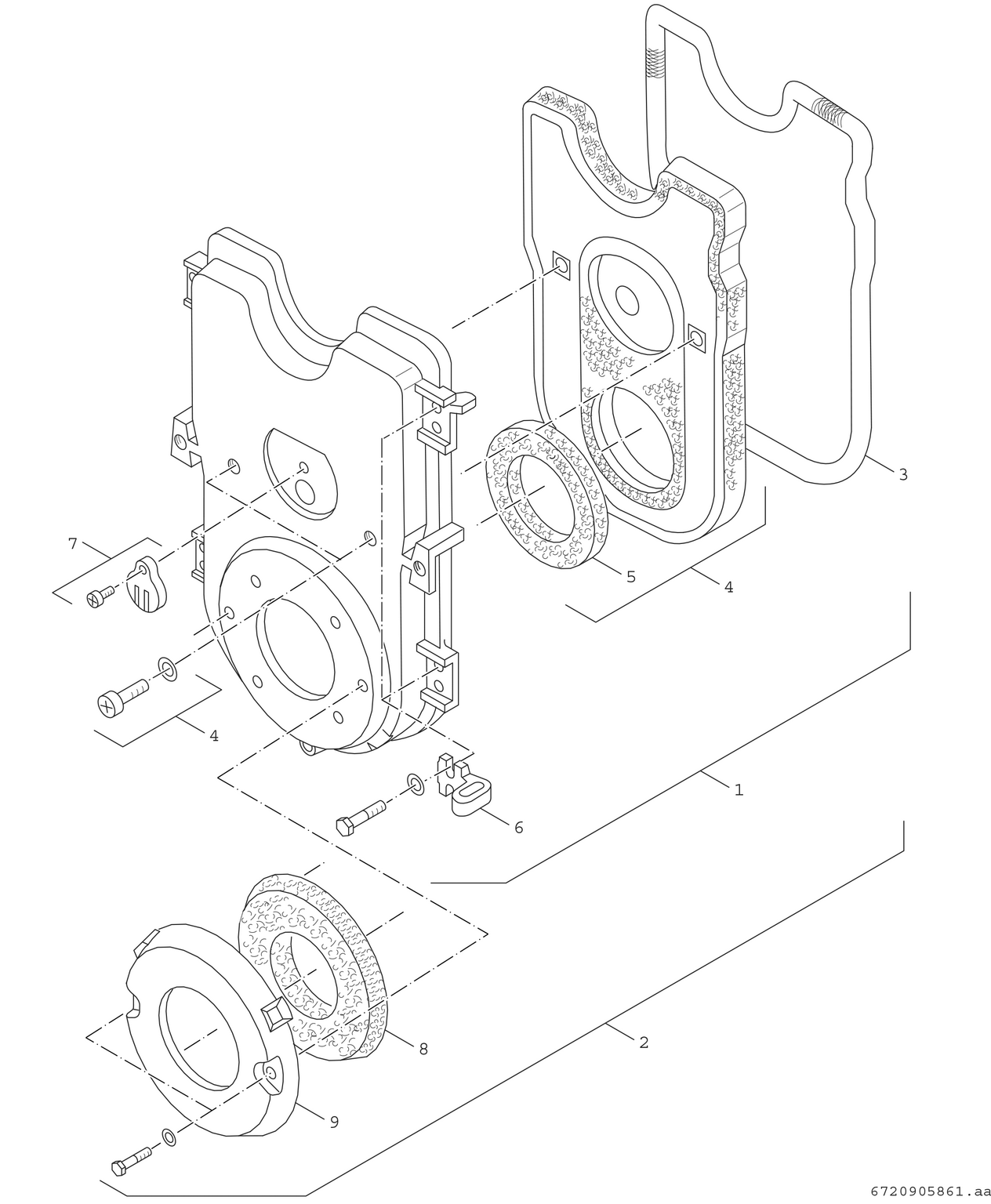 Spare Part Image for Brennertür Fremdbrenner