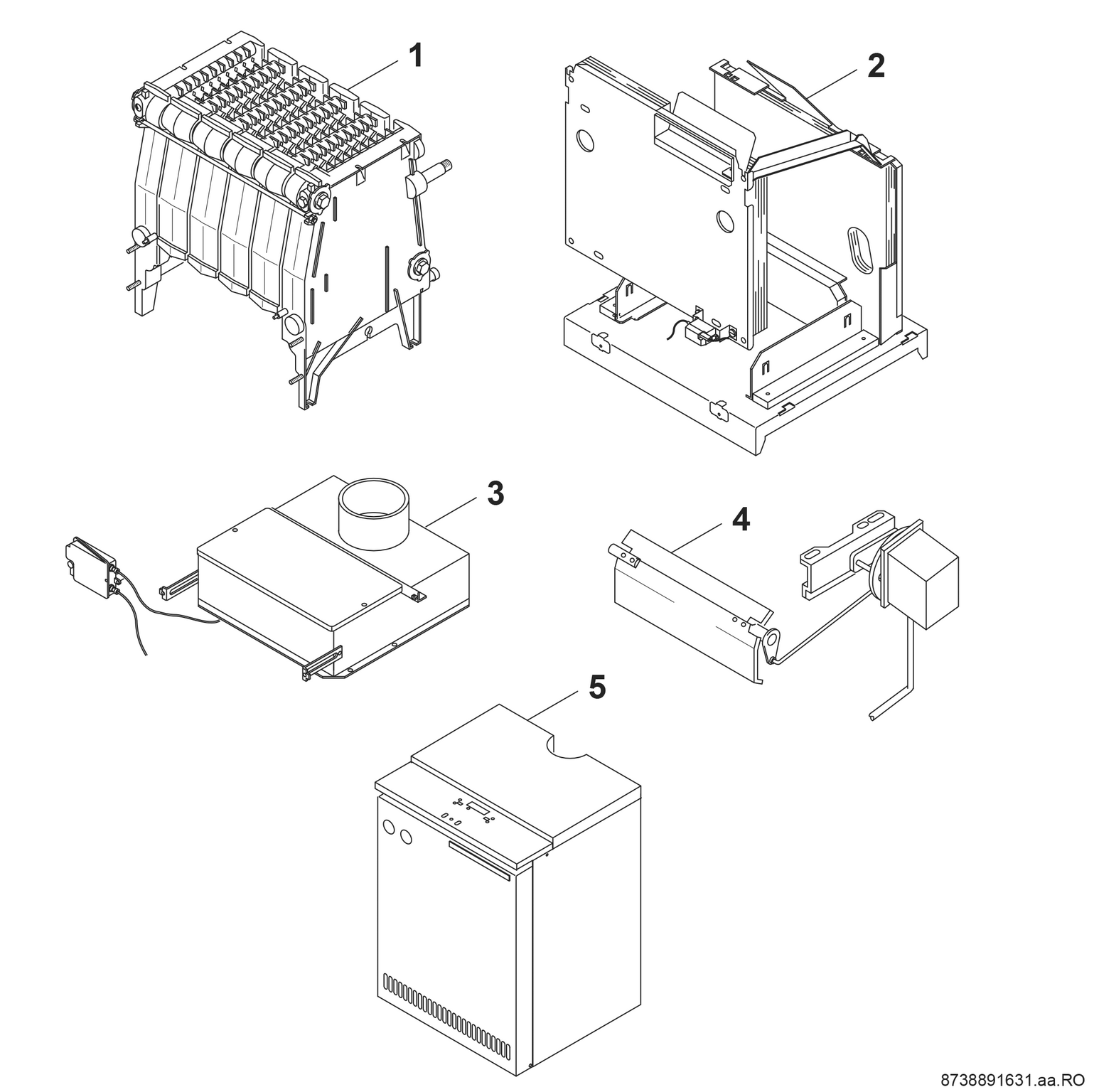 Product Explosion Image for SG94/95 2