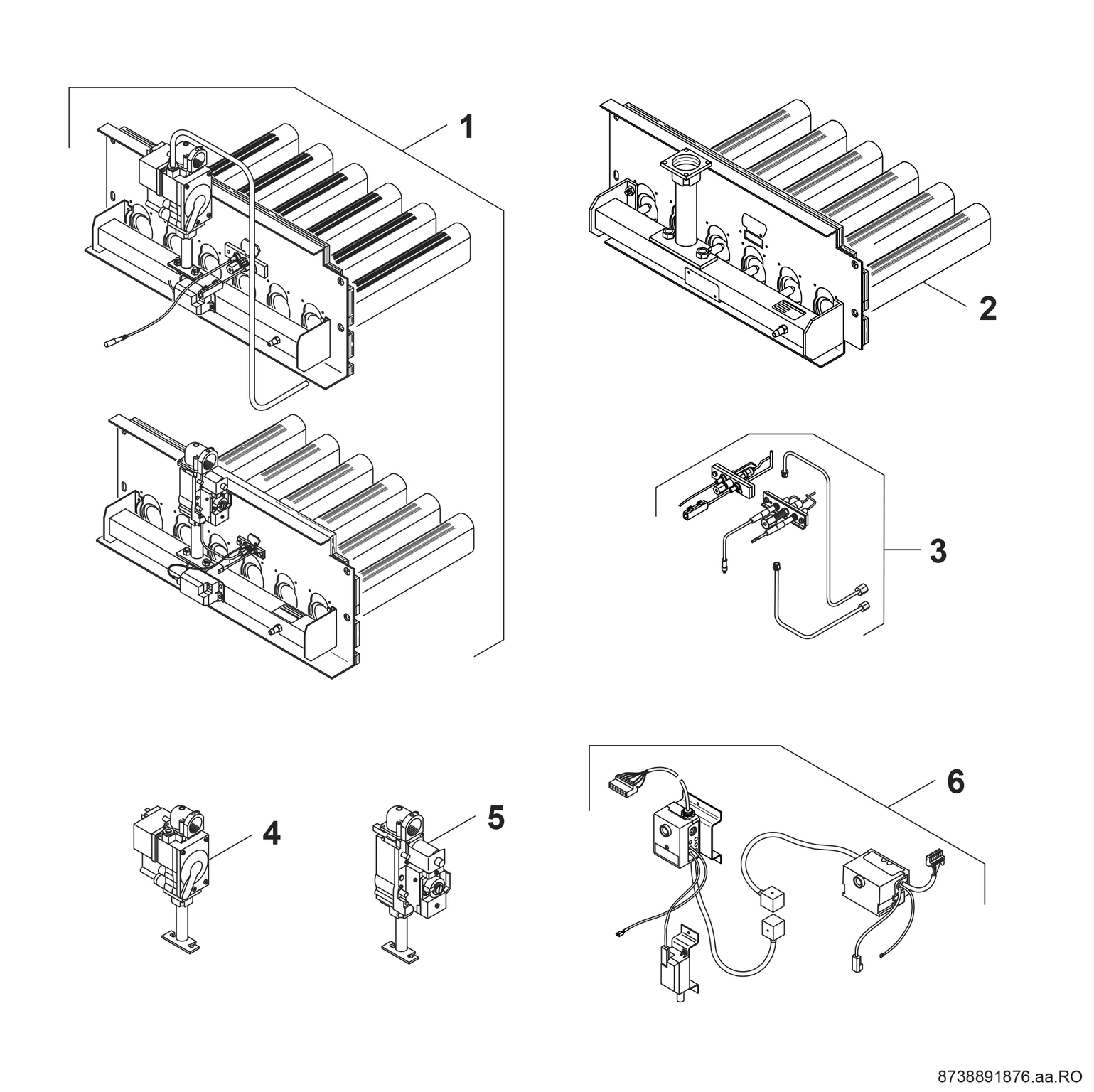 Product Explosion Image for SG22LP55/6