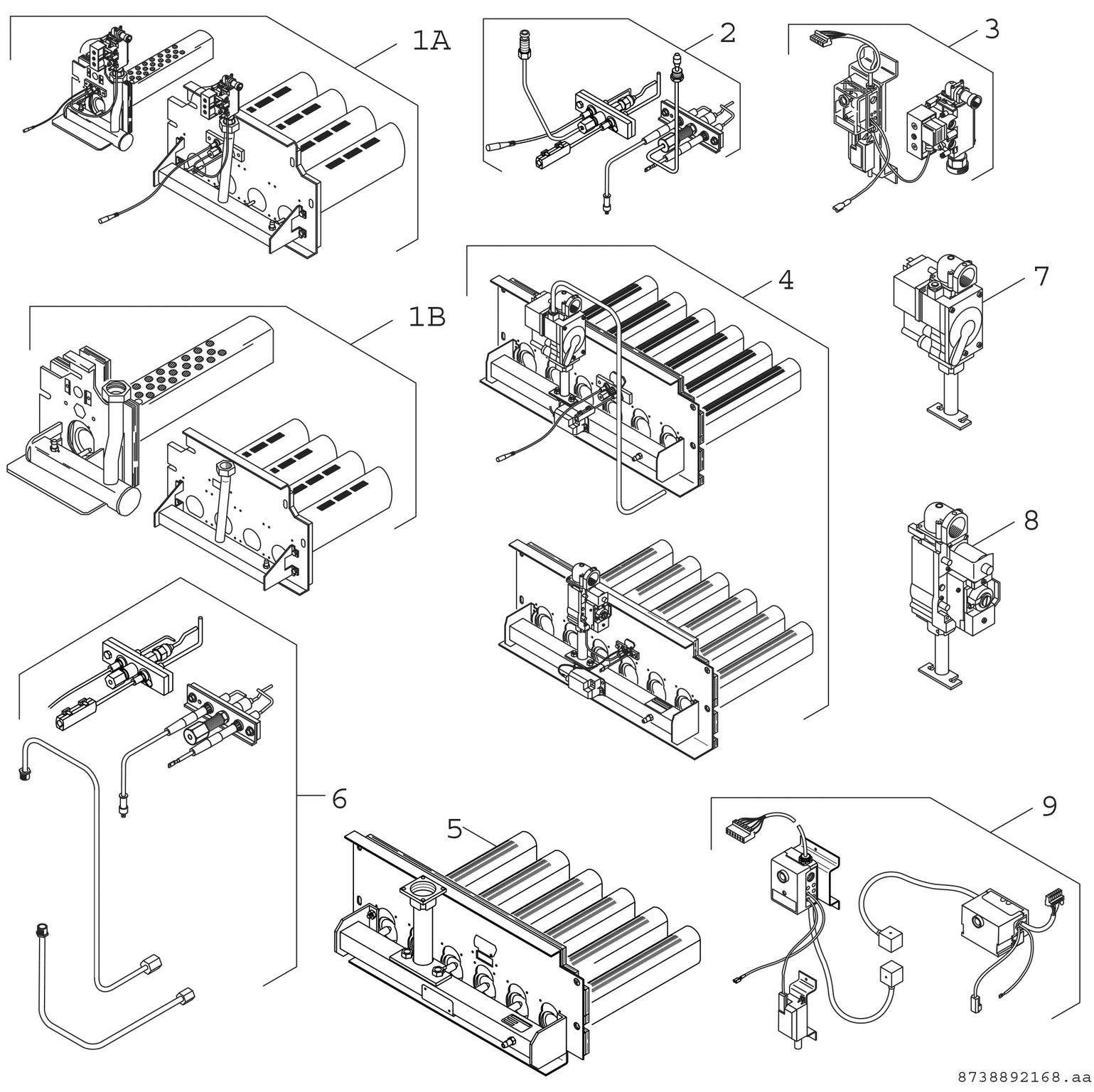 Product Explosion Image for SG95-VP55/6