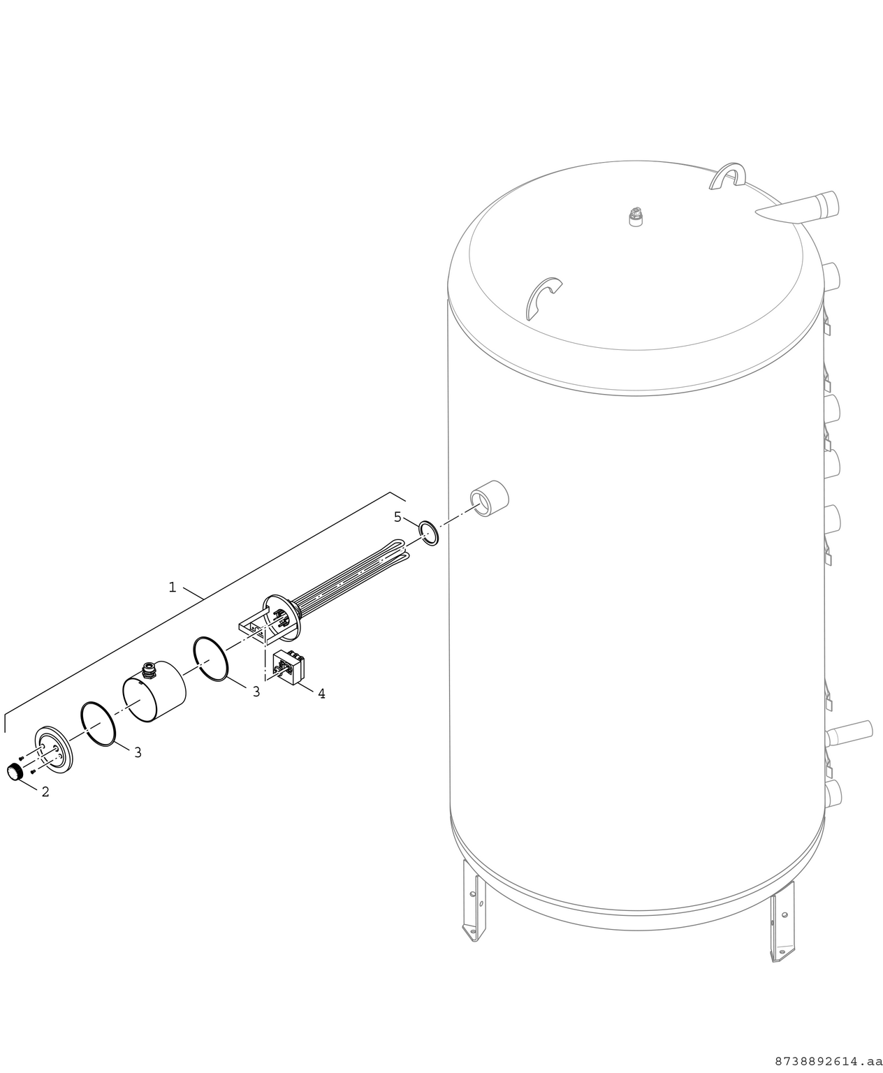 Spare Part Image for Chauffage électrique