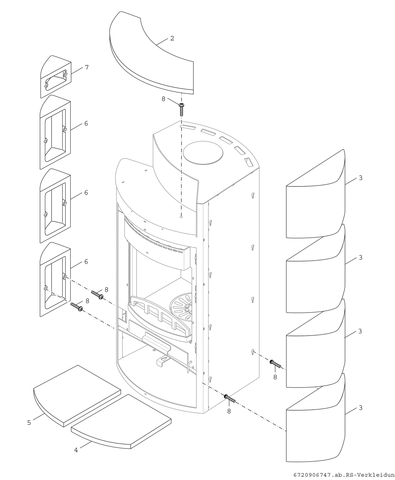 Spare Part Image for Verkleidung