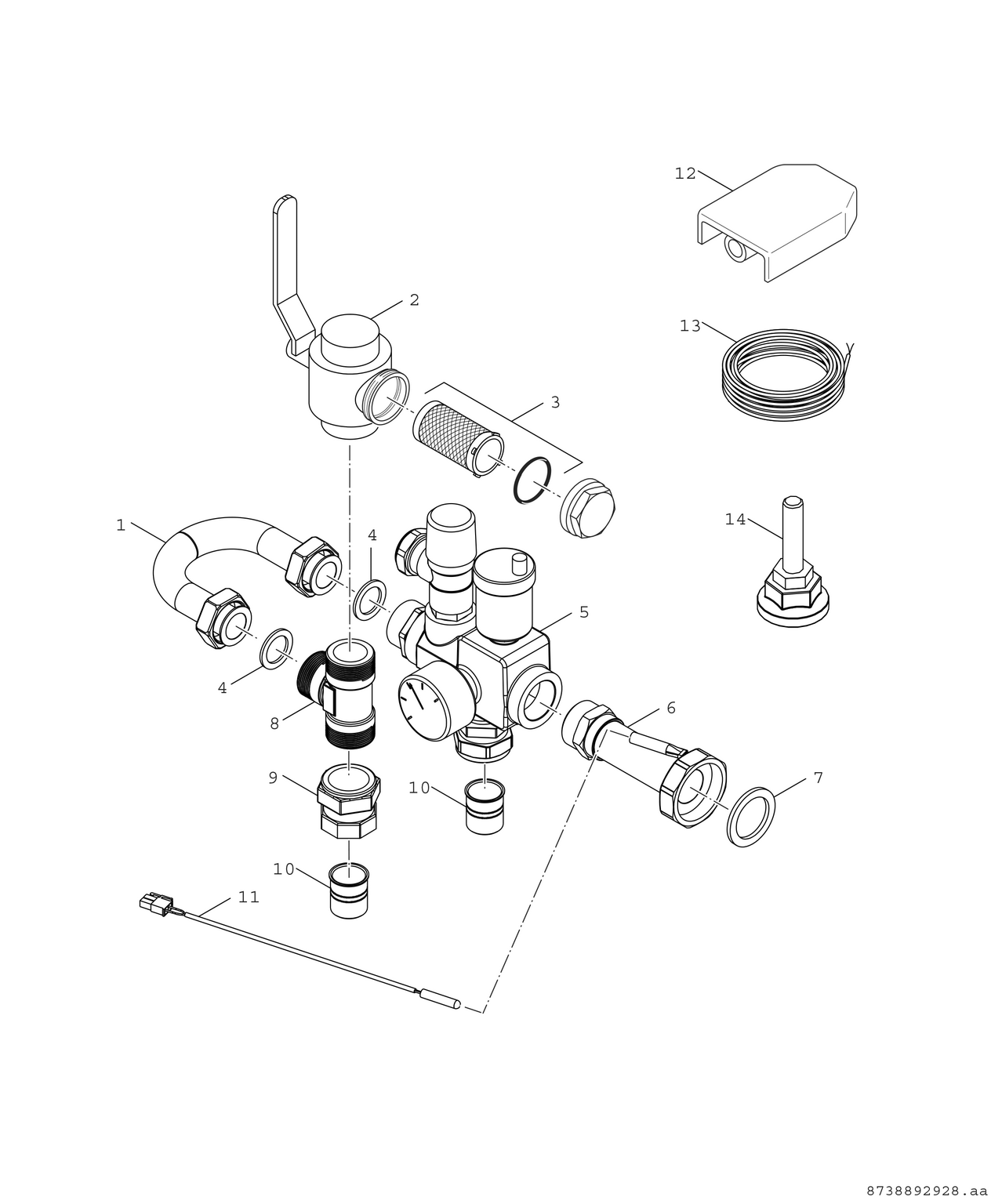 Spare Part Image for Zubehör