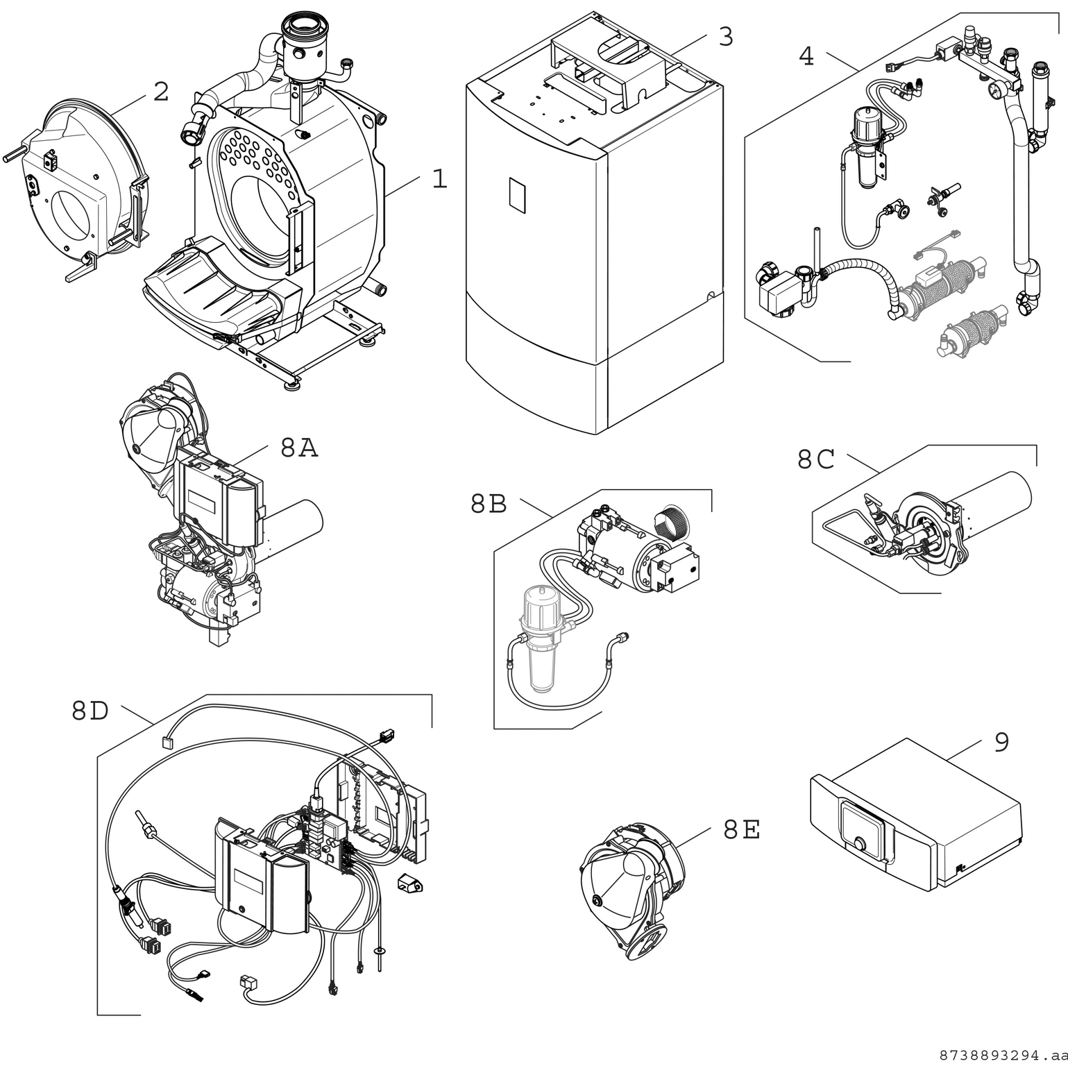 Product Explosion Image for Suprapur-O