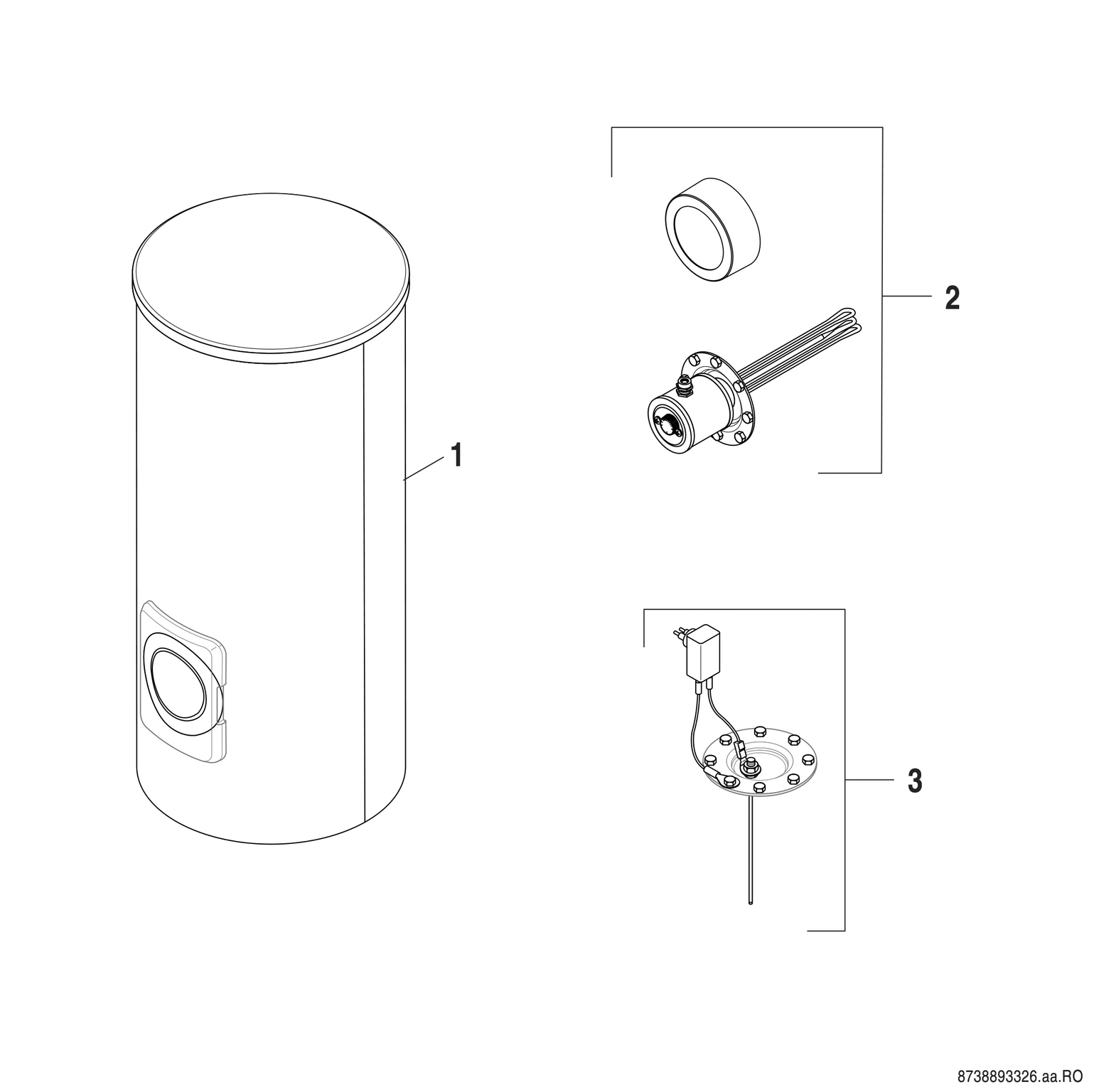 Product Explosion Image for Stora