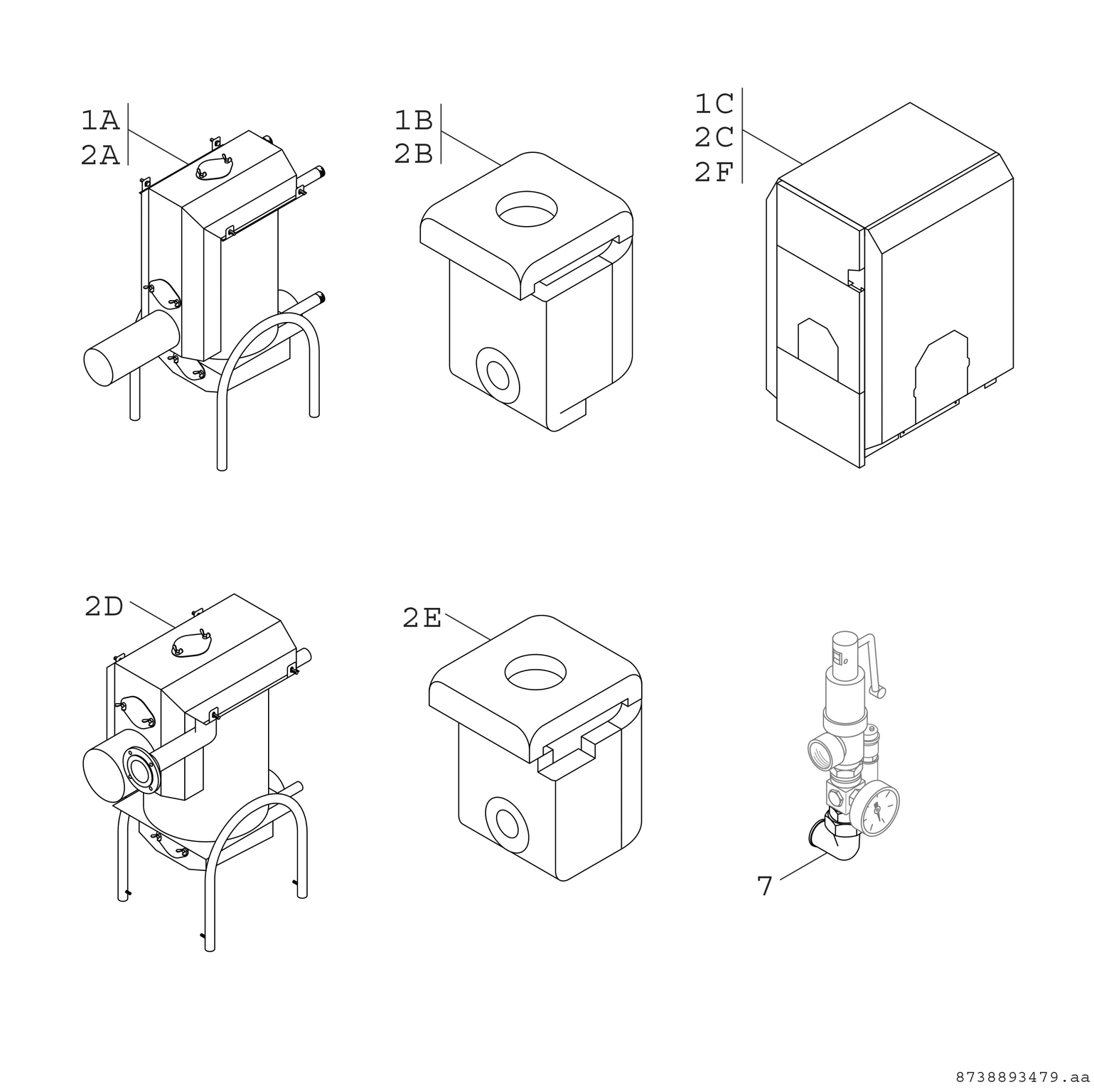 Product Explosion Image for WT40-2-G1