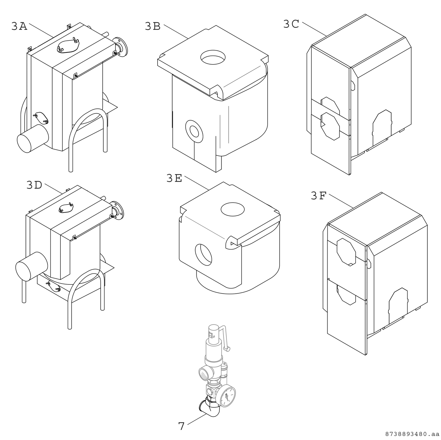 Product Explosion Image for WT50-21-G1