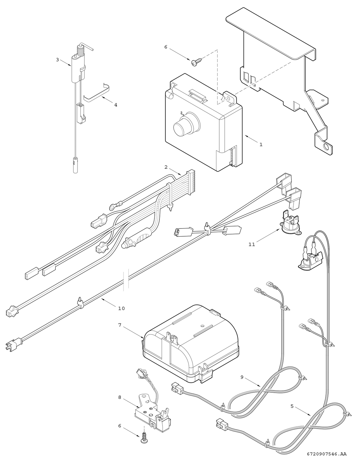 Spare Part Image for Zündbaustein