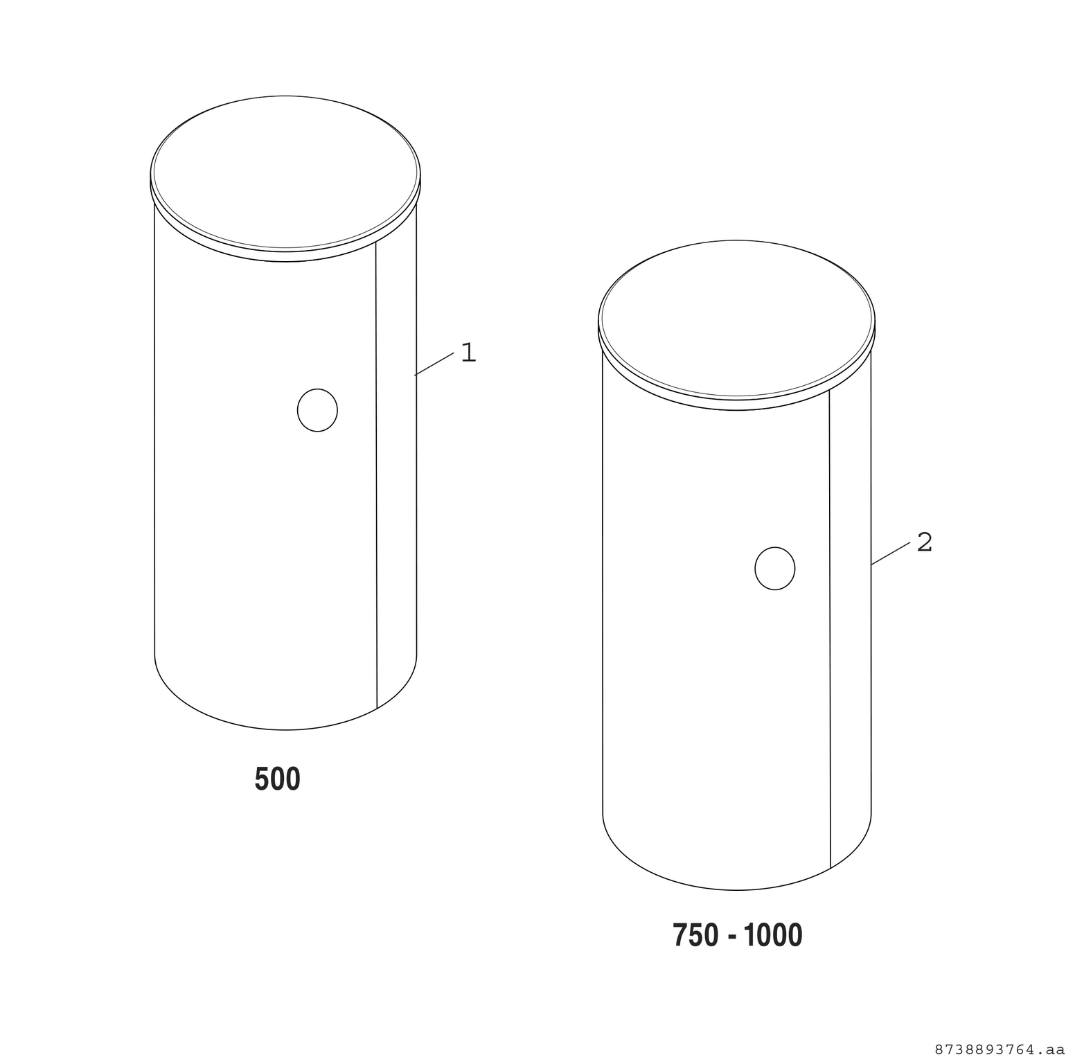 Product Explosion Image for BH 750-6 ERZ E