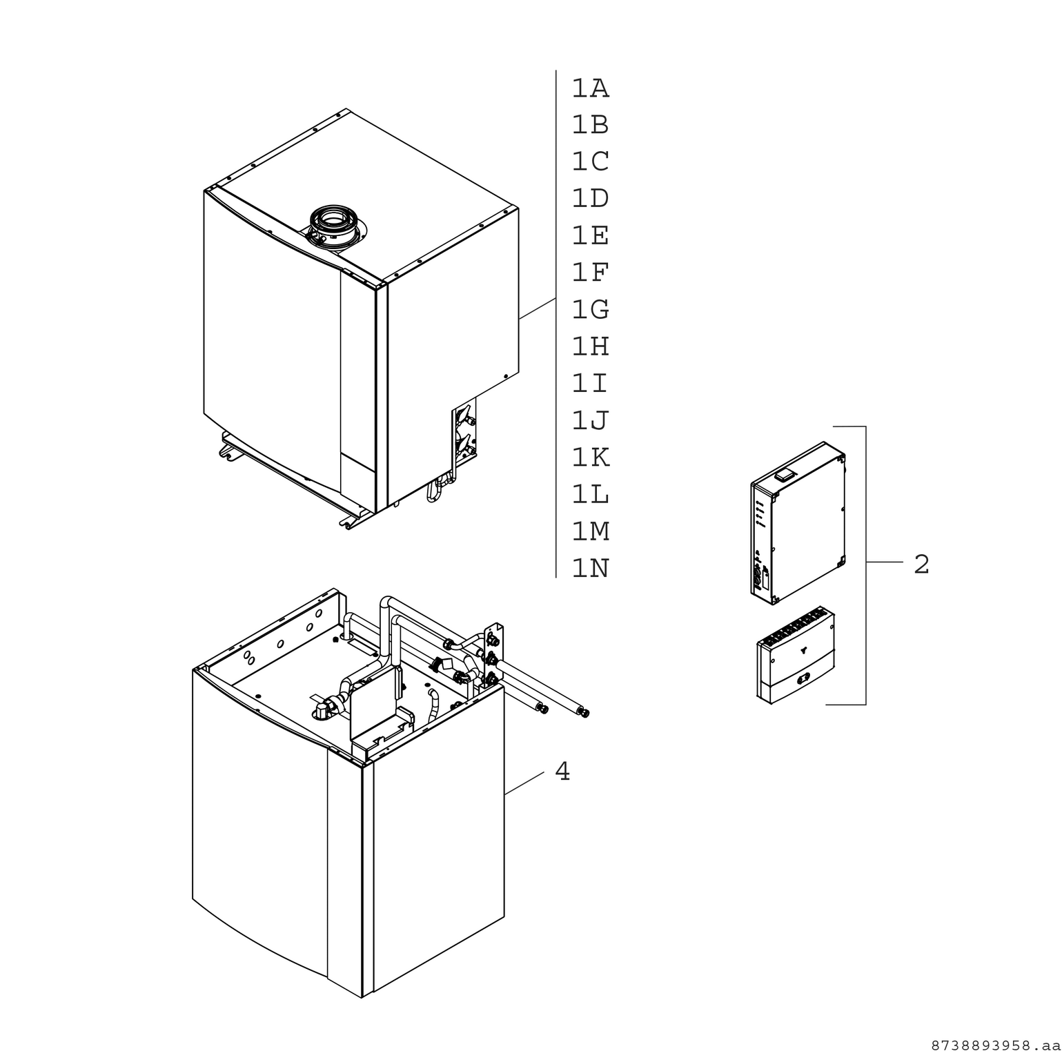 Product Explosion Image for FC 10-2
