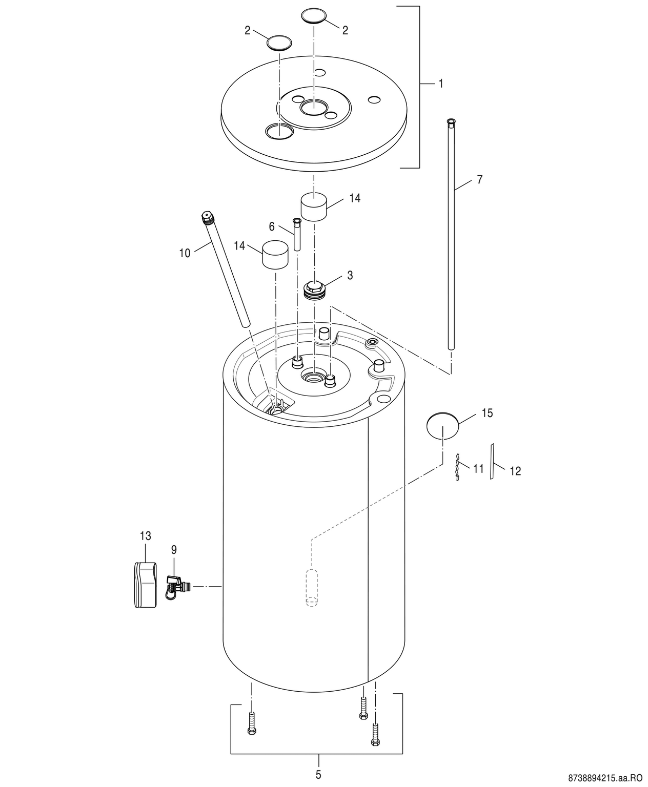 Spare Part Image for Ballon W120-5 O1 A