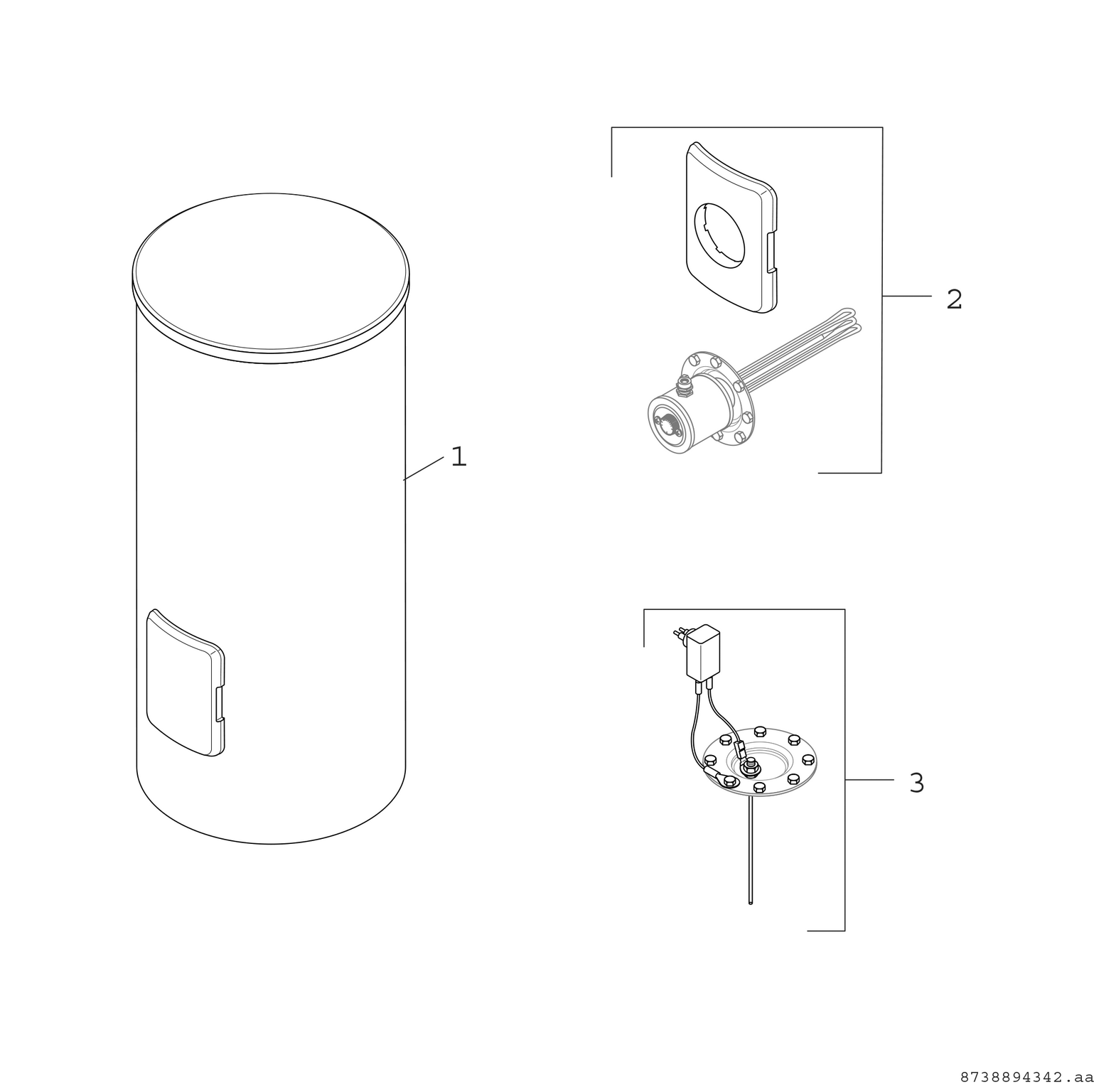 Product Explosion Image for Stora