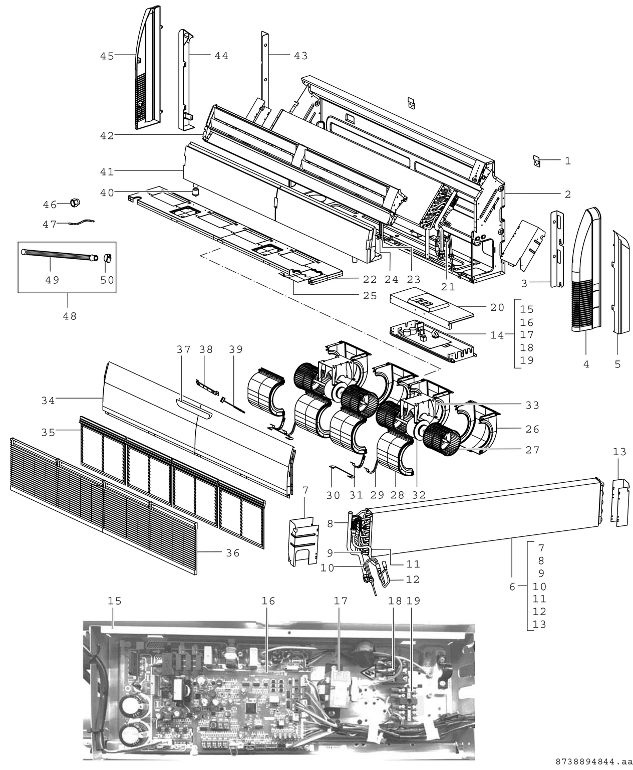 Spare Part Image for AF-CF 112-140