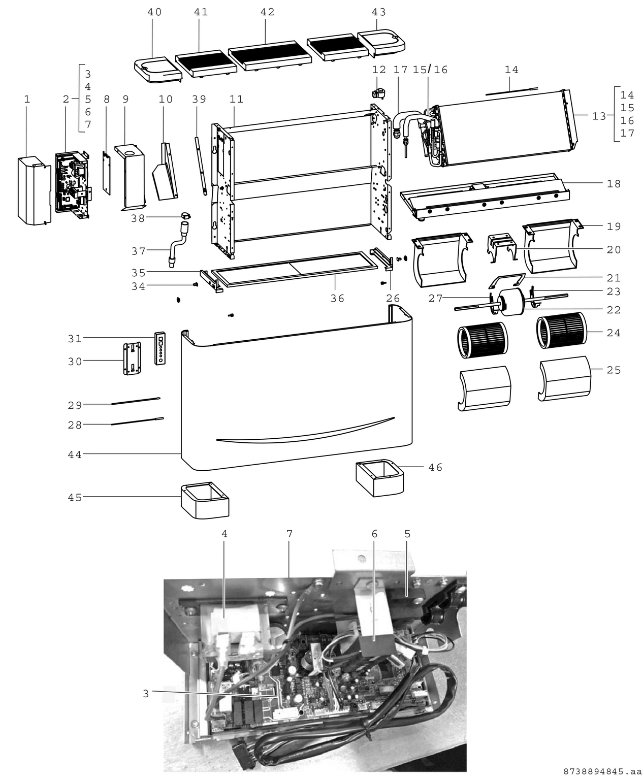 Spare Part Image for AF-FC 22-28