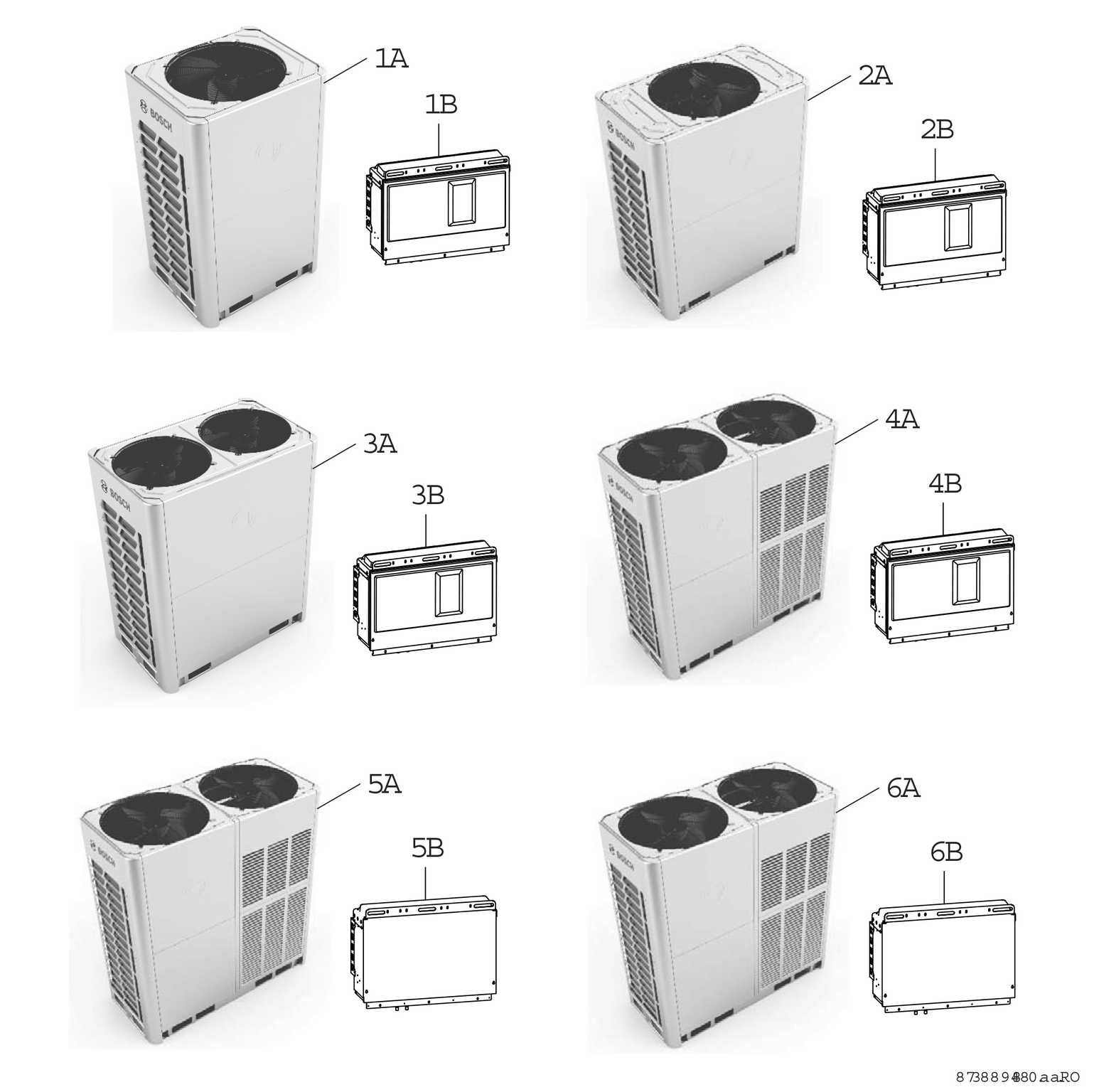 Product Explosion Image for Air Flux 5300 A