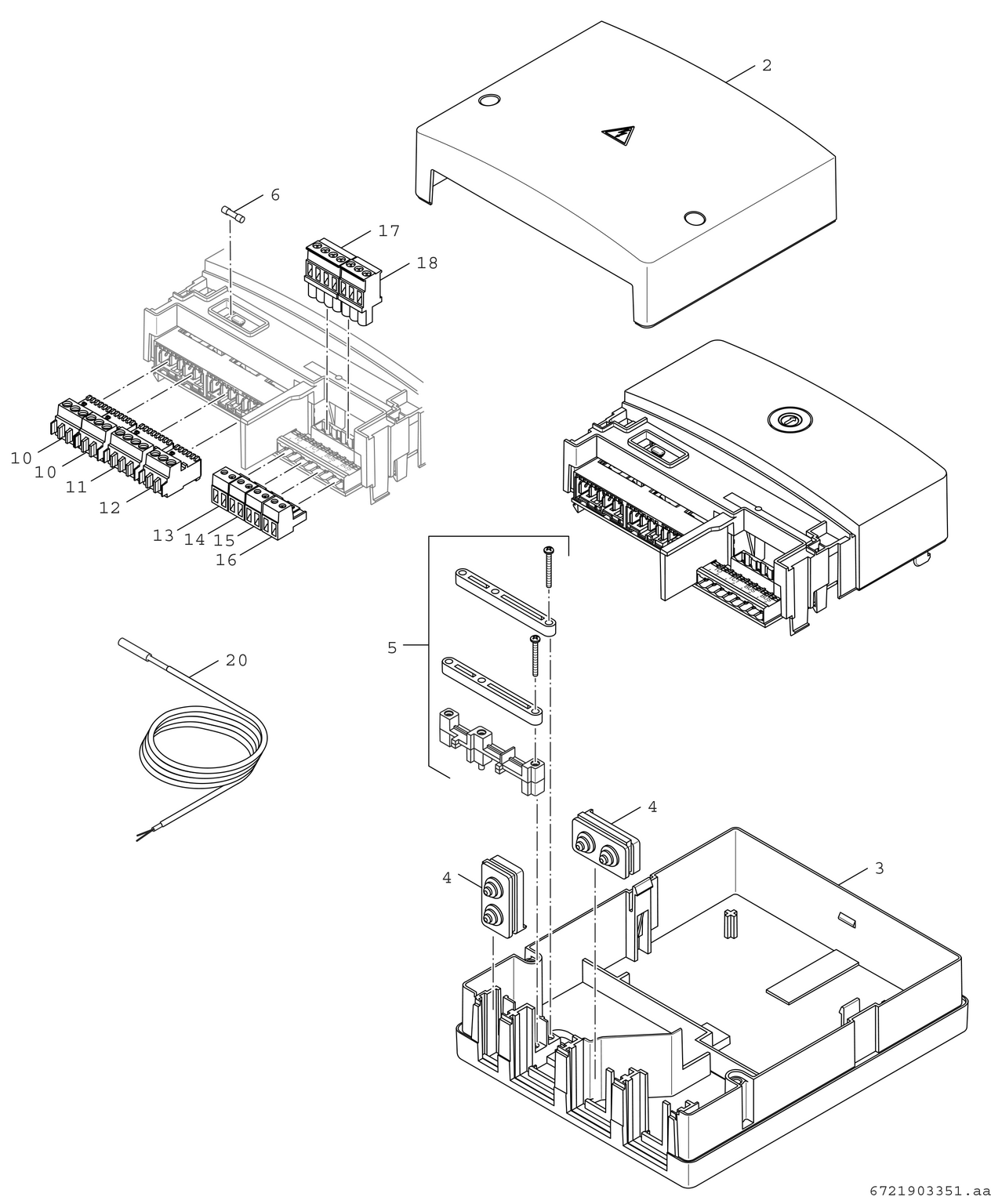 MU100 - Module - Onderdelen catalogus
