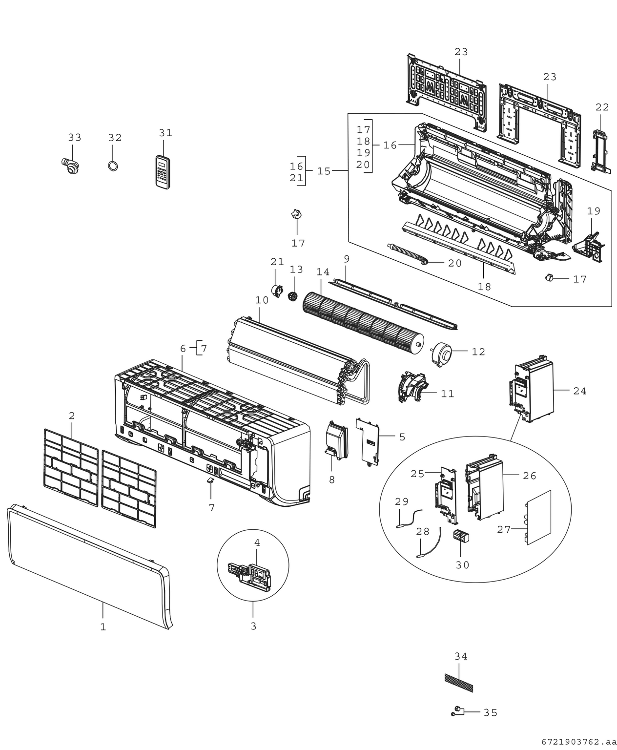 Spare Part Image for IDU