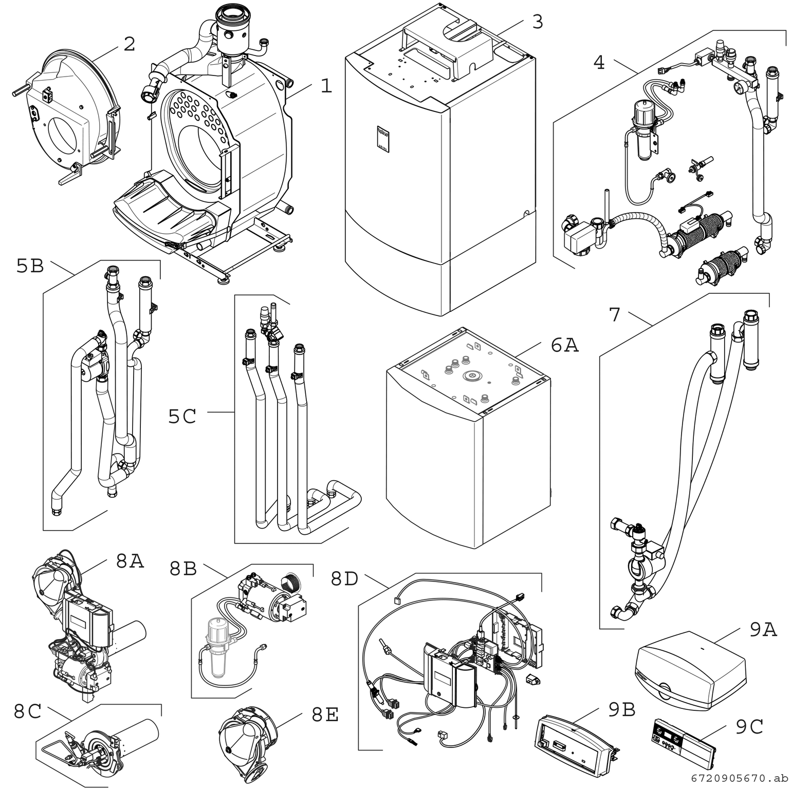 Product Explosion Image for TS 10-27