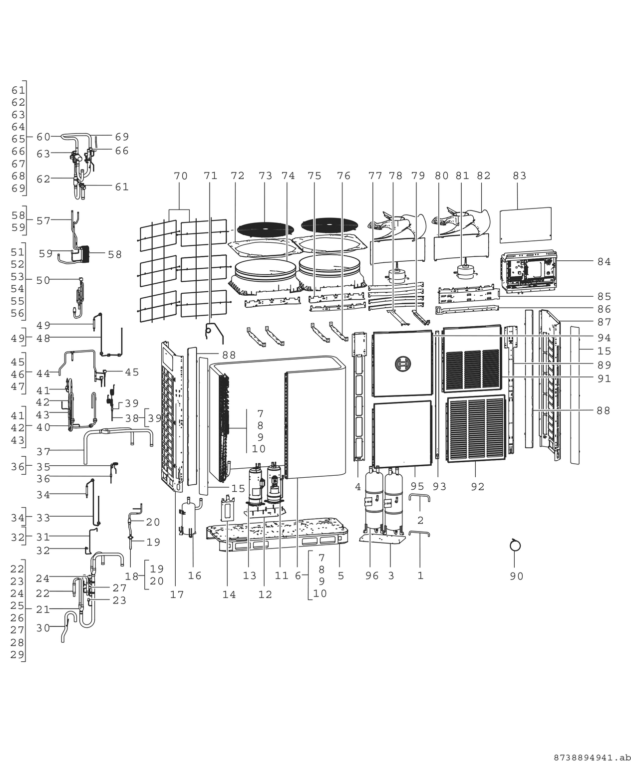 Spare Part Image for AF5300A 85-90-3