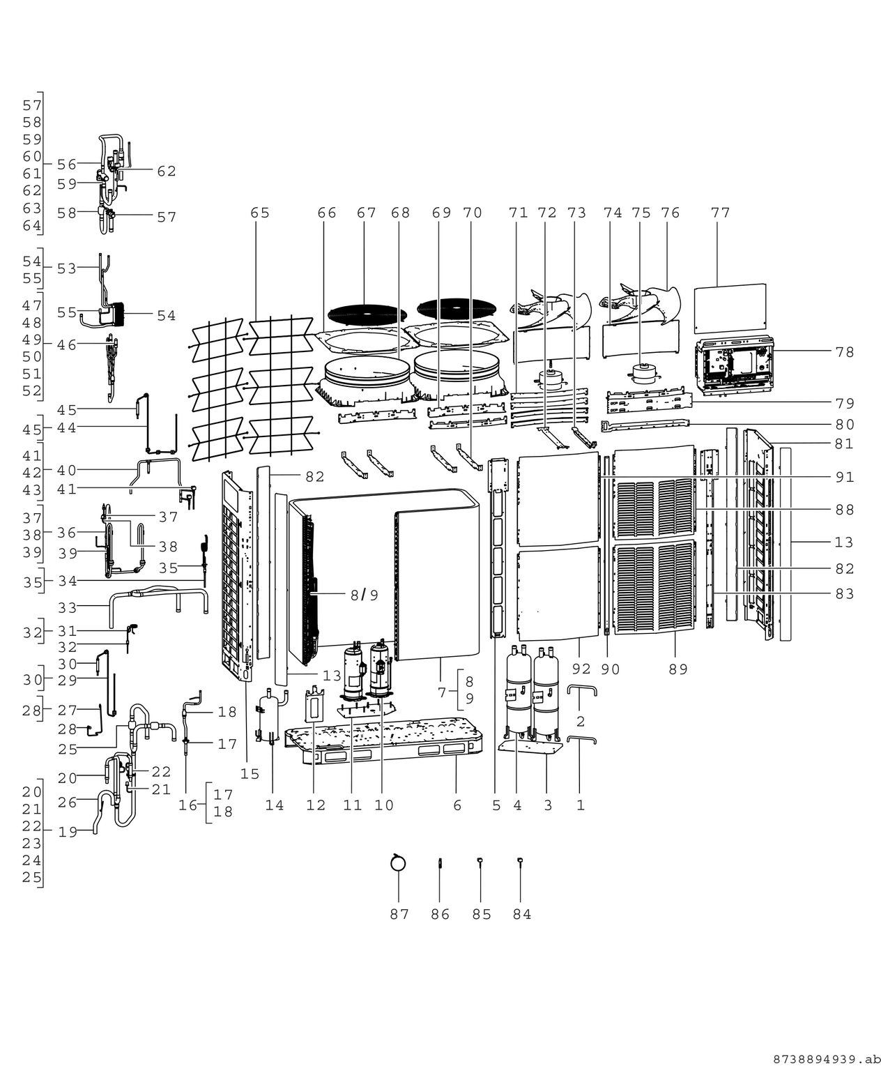 Spare Part Image for AF5300A 73-79-3