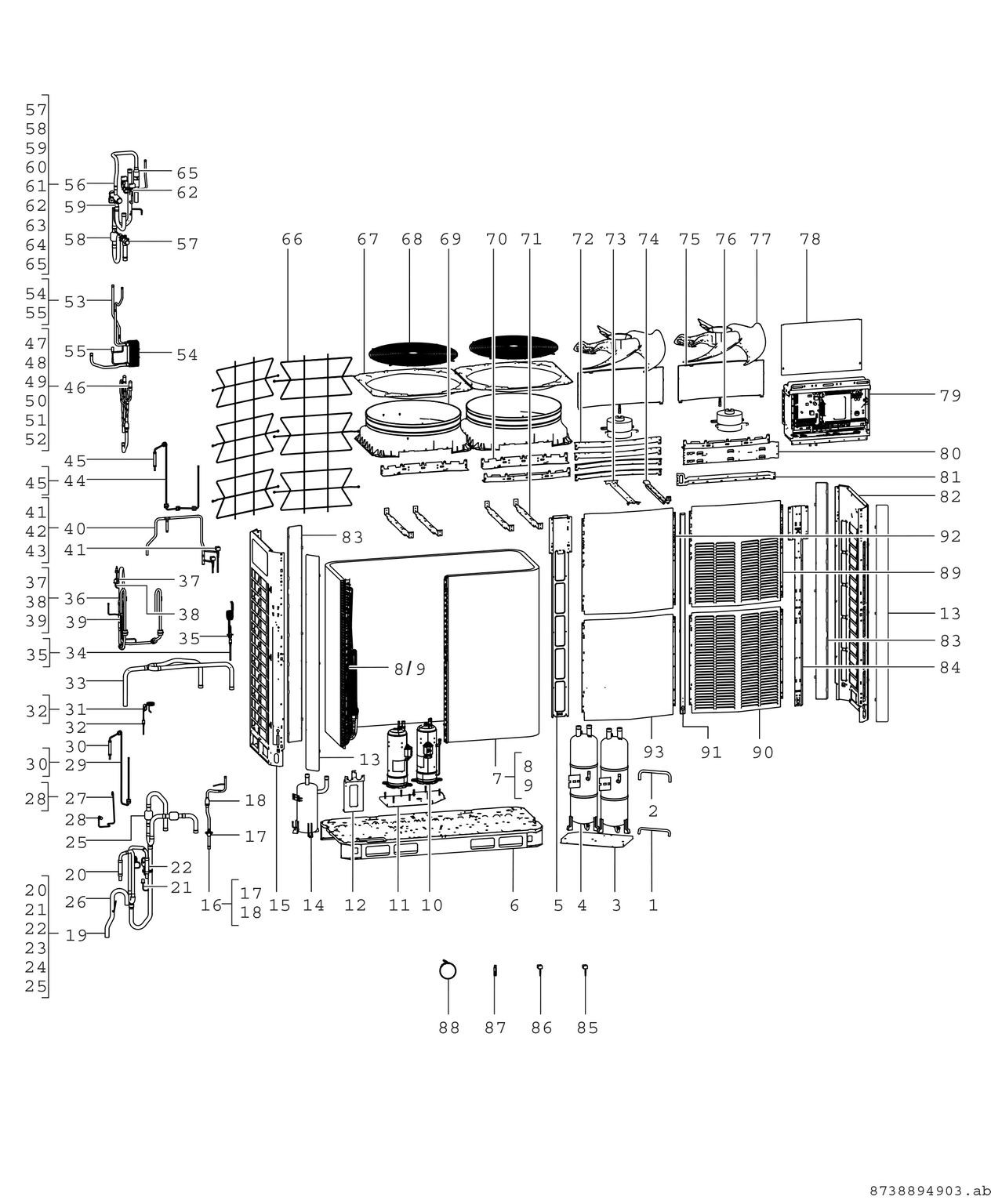 Spare Part Image for AF5300A 67-79 C-3