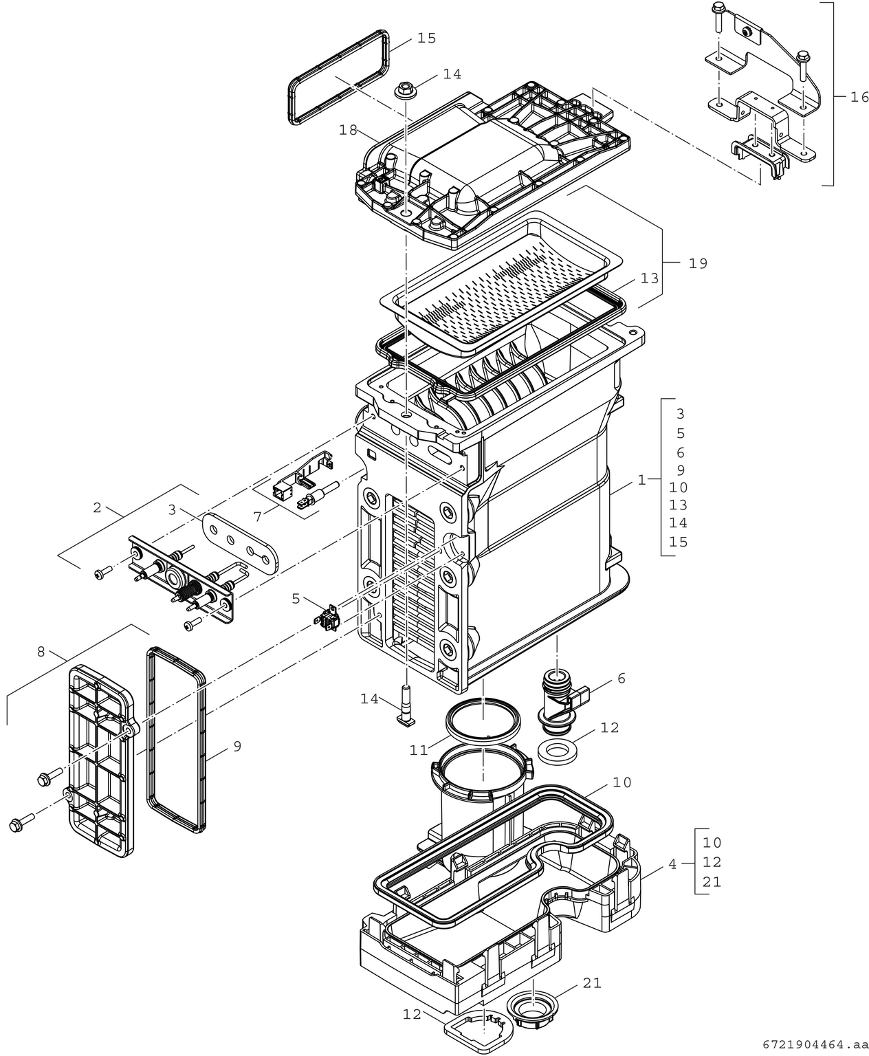Spare Part Image for Caloporteur