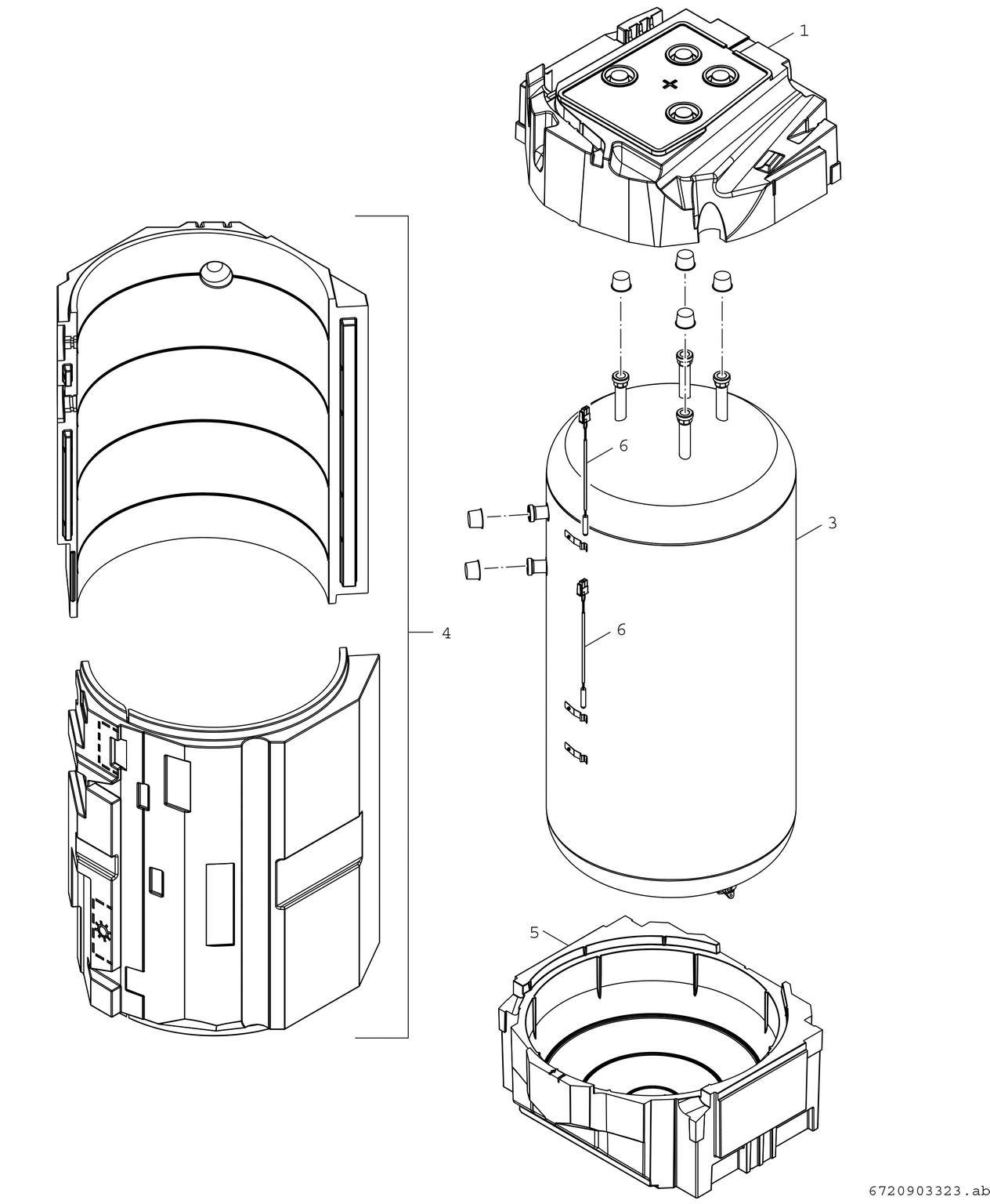 Spare Part Image for Bollitore